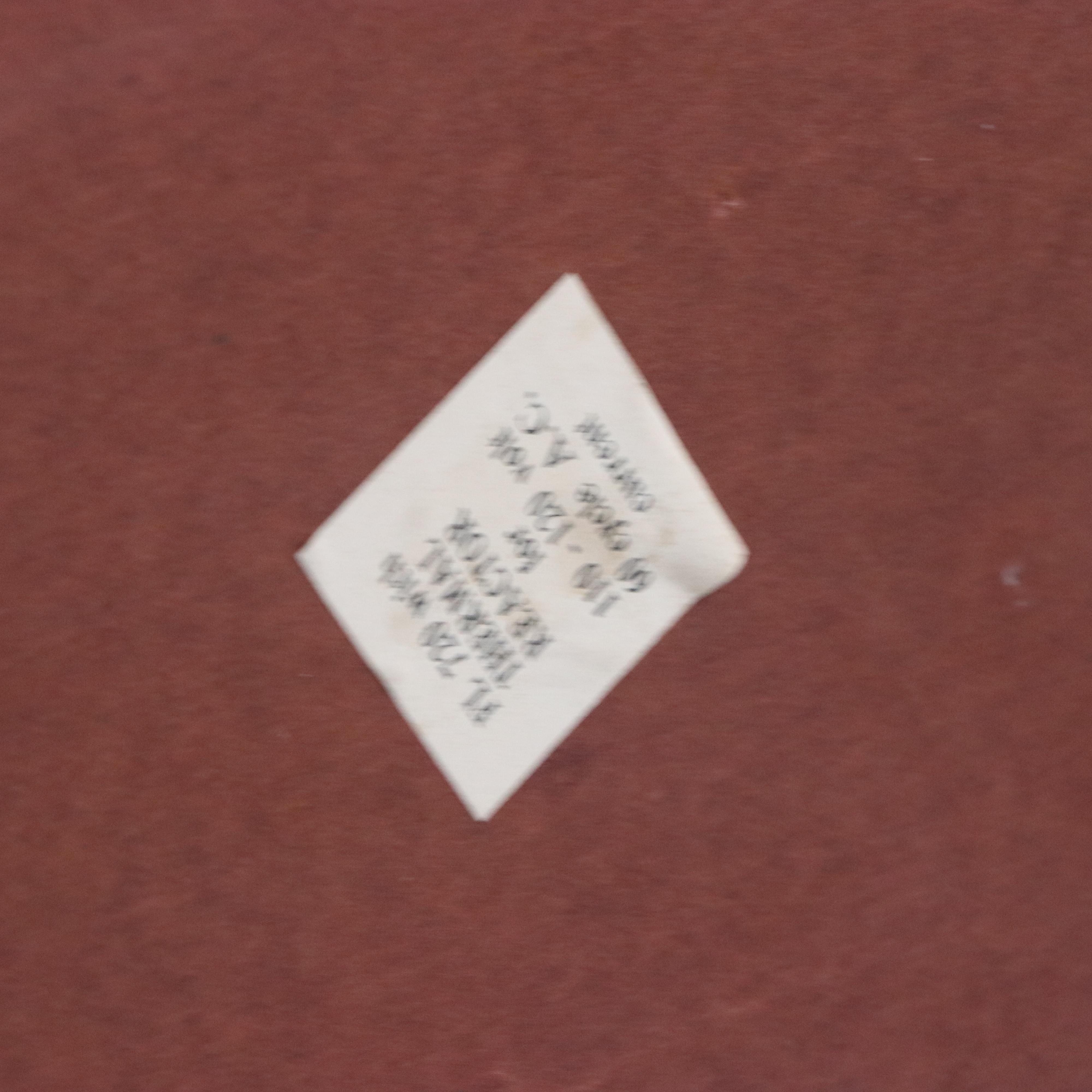 Brass and Copper Color Metal Desk Lamp and Other Neoclassical Style Lamp