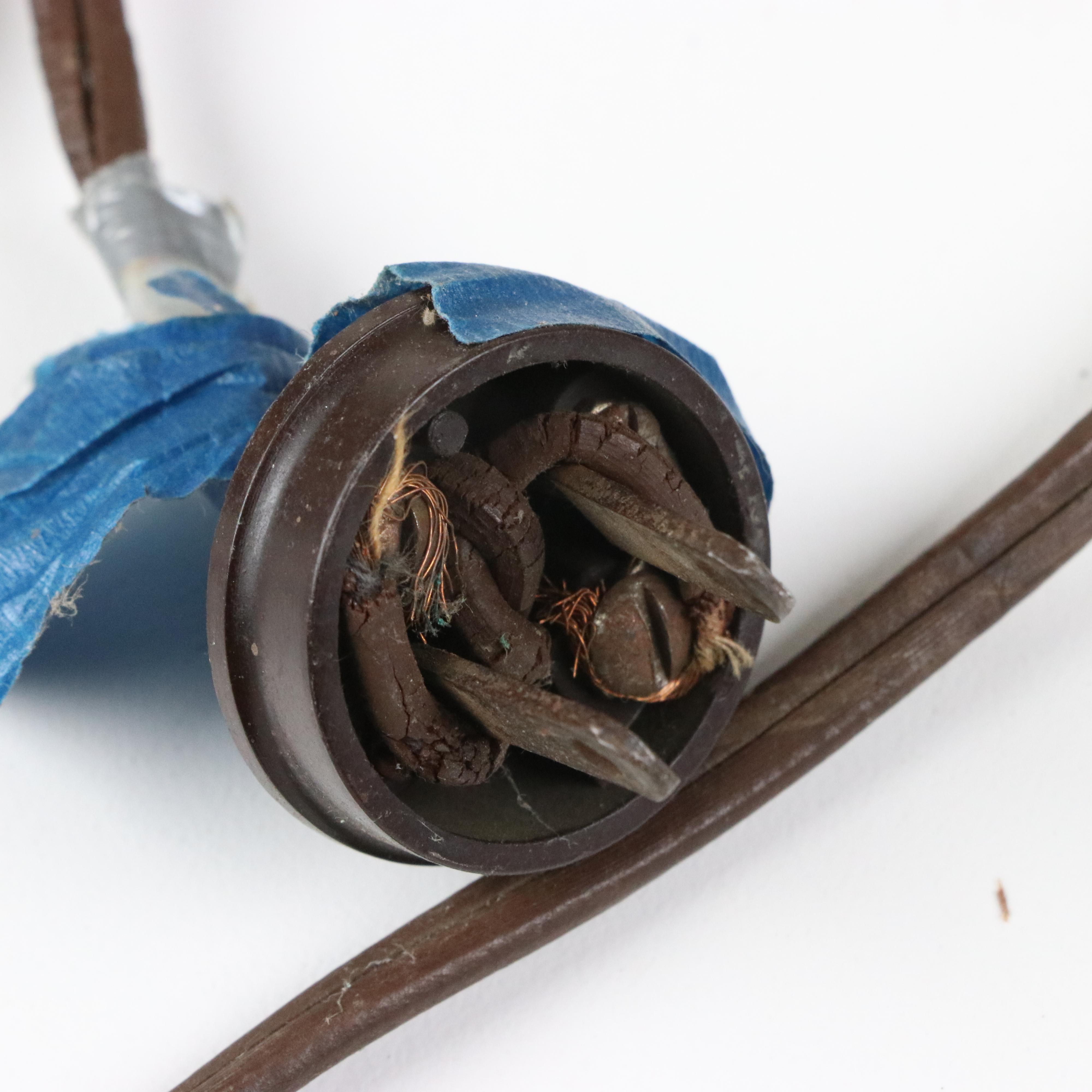 Brass and Copper Color Metal Desk Lamp and Other Neoclassical Style Lamp