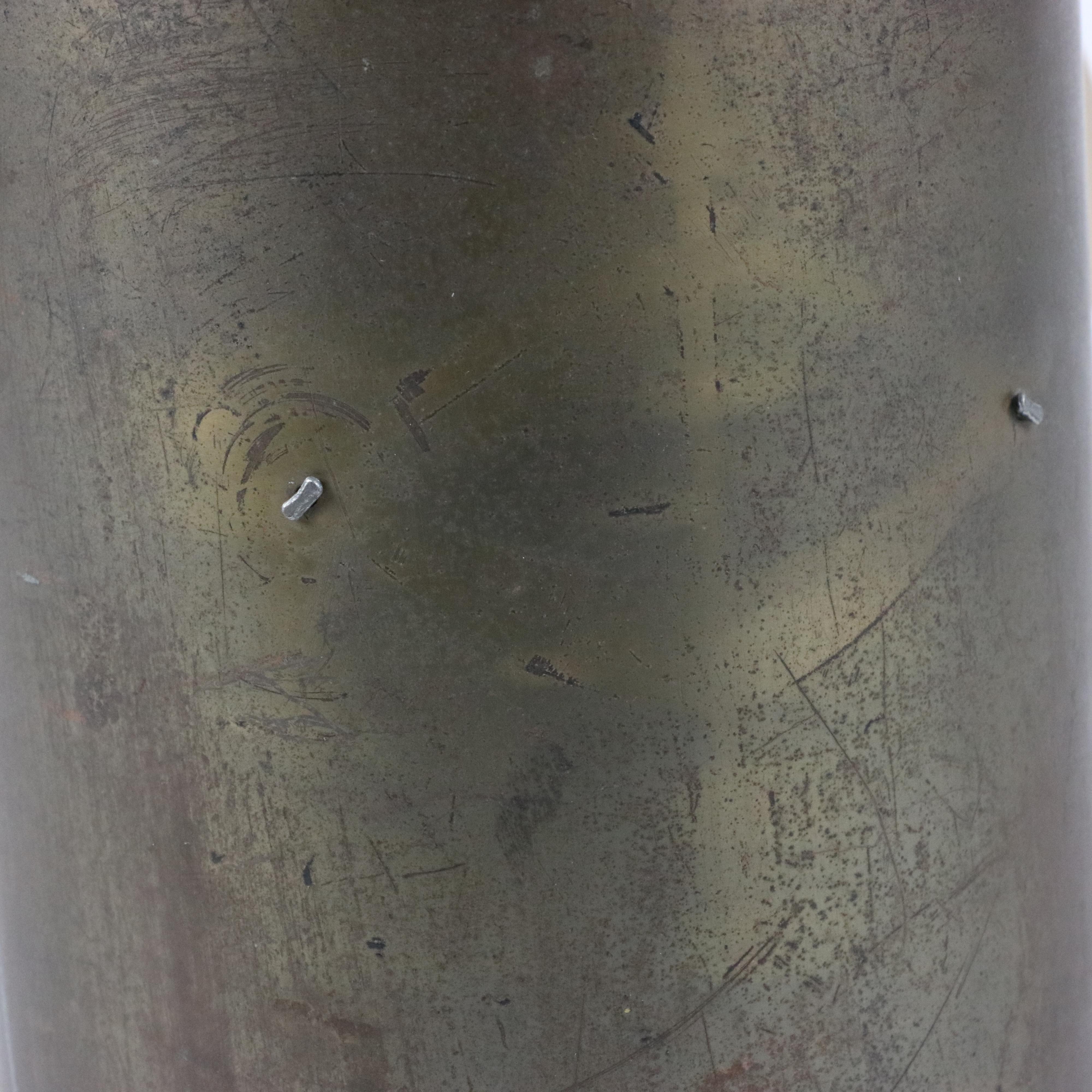 Brass and Copper Color Metal Desk Lamp and Other Neoclassical Style Lamp