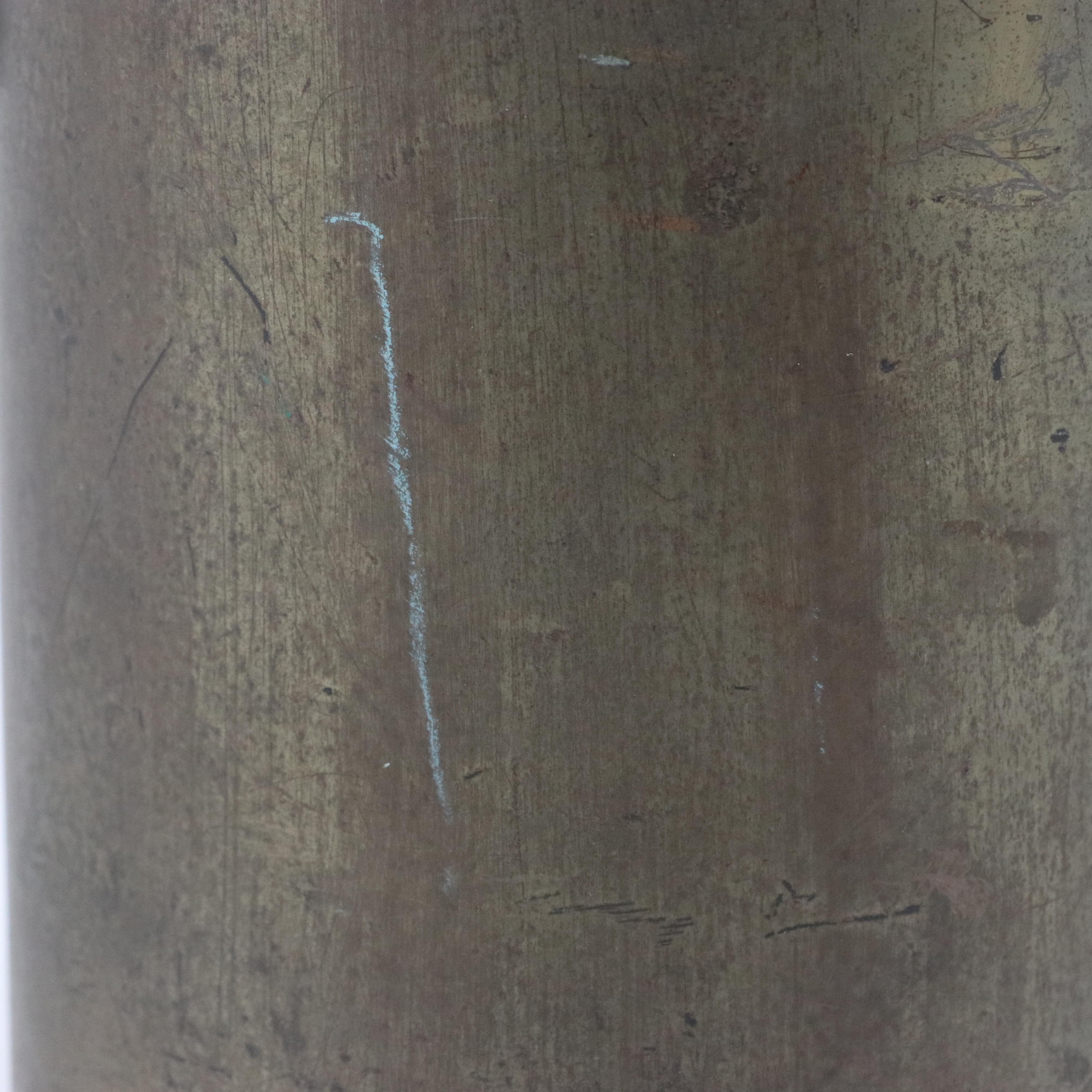 Brass and Copper Color Metal Desk Lamp and Other Neoclassical Style Lamp