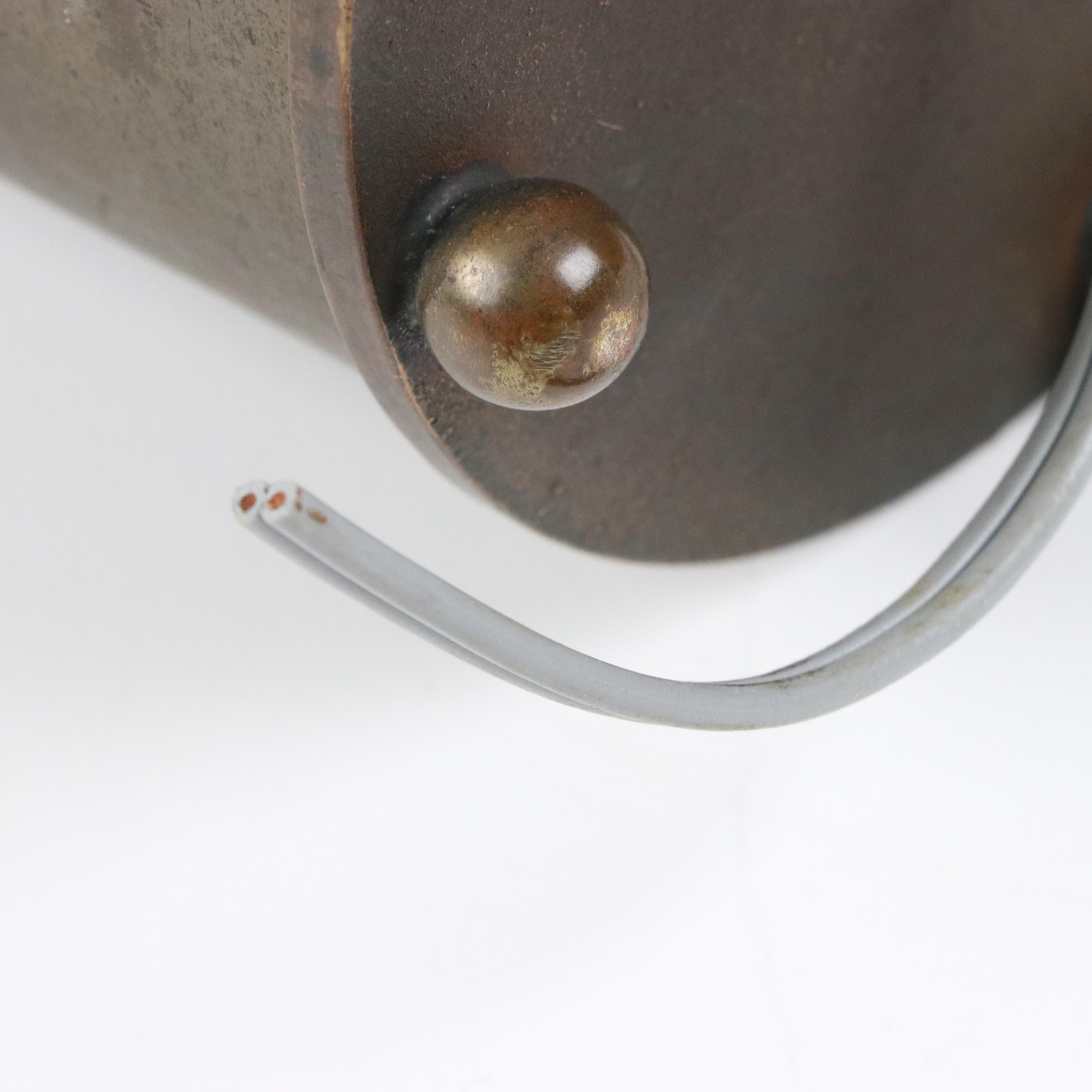 Brass and Copper Color Metal Desk Lamp and Other Neoclassical Style Lamp