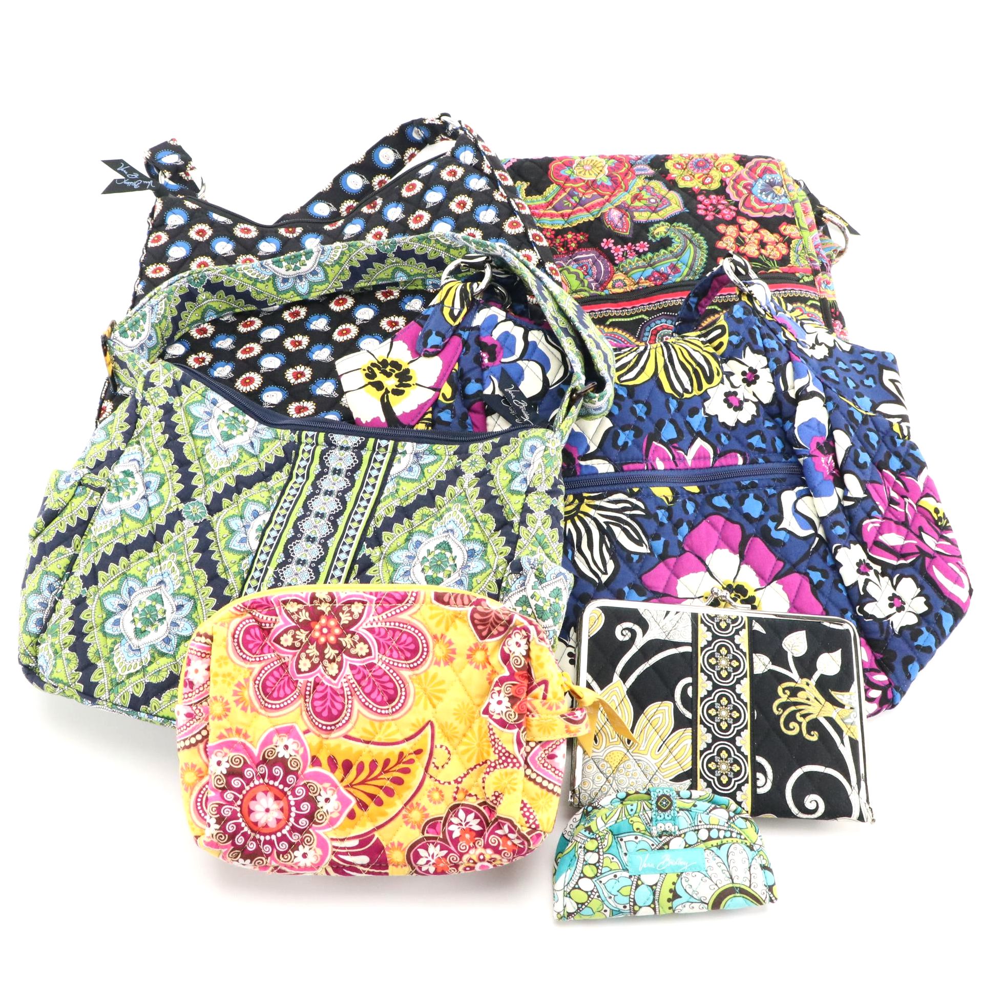 Vera Bradley Multicolor Quilted Cotton Bags and Accessories