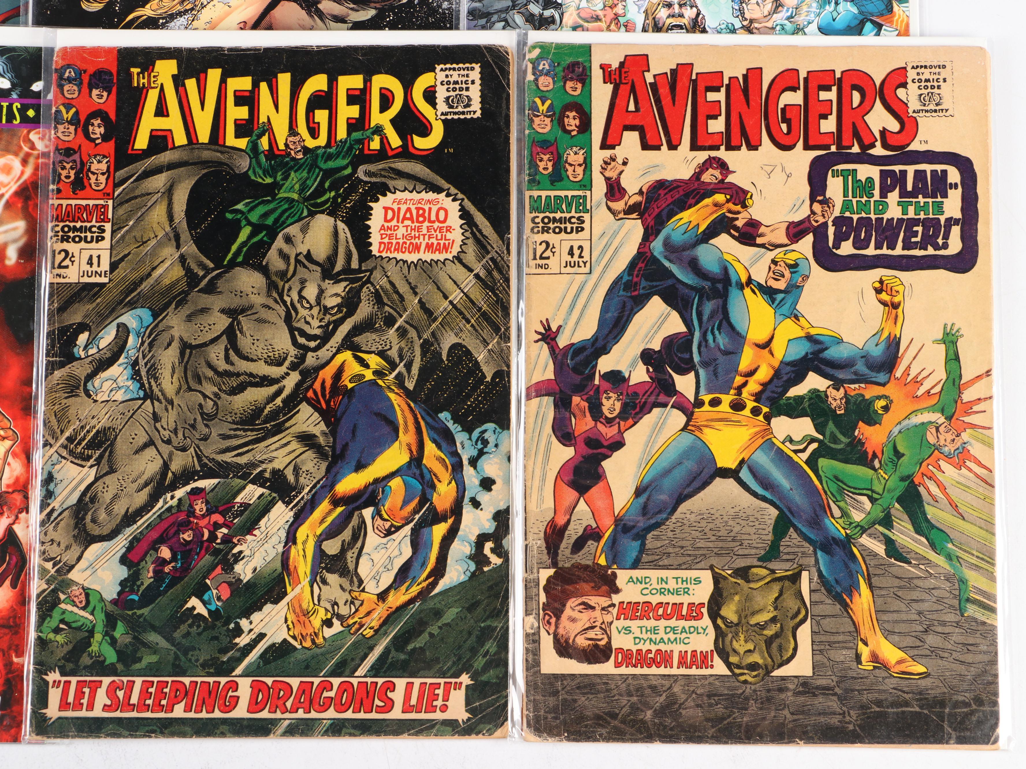 Silver-Modern Age Comic Books Featuring "The Avengers", "Batgirl", and More