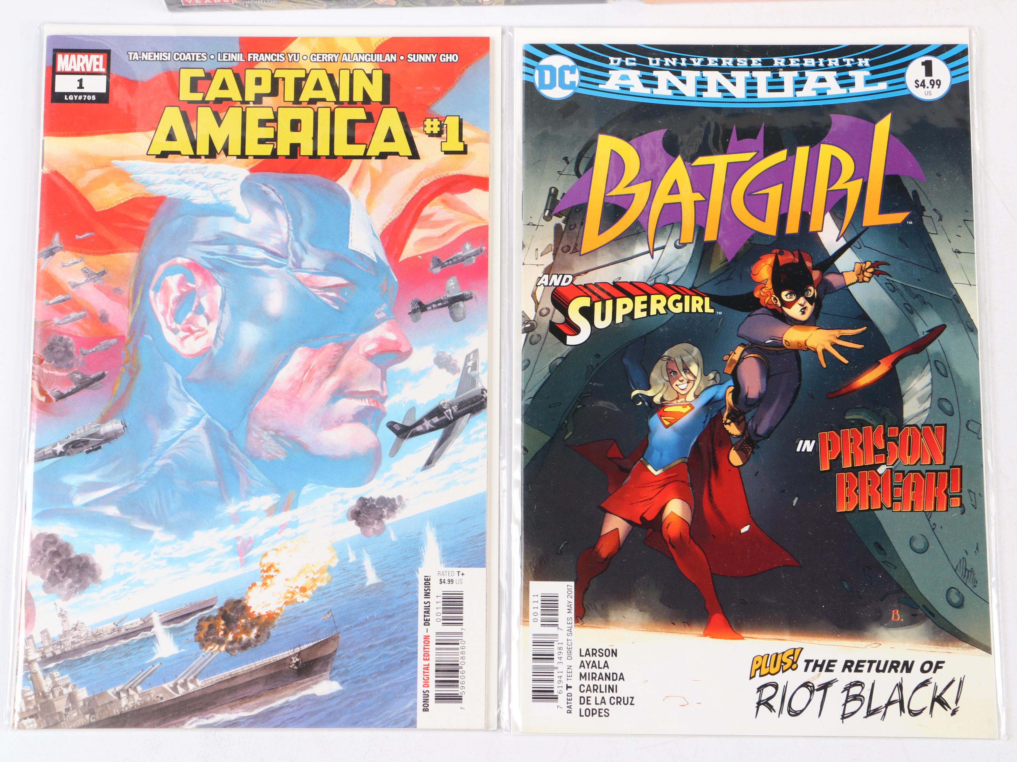 Silver-Modern Age Comic Books Featuring "The Avengers", "Batgirl", and More