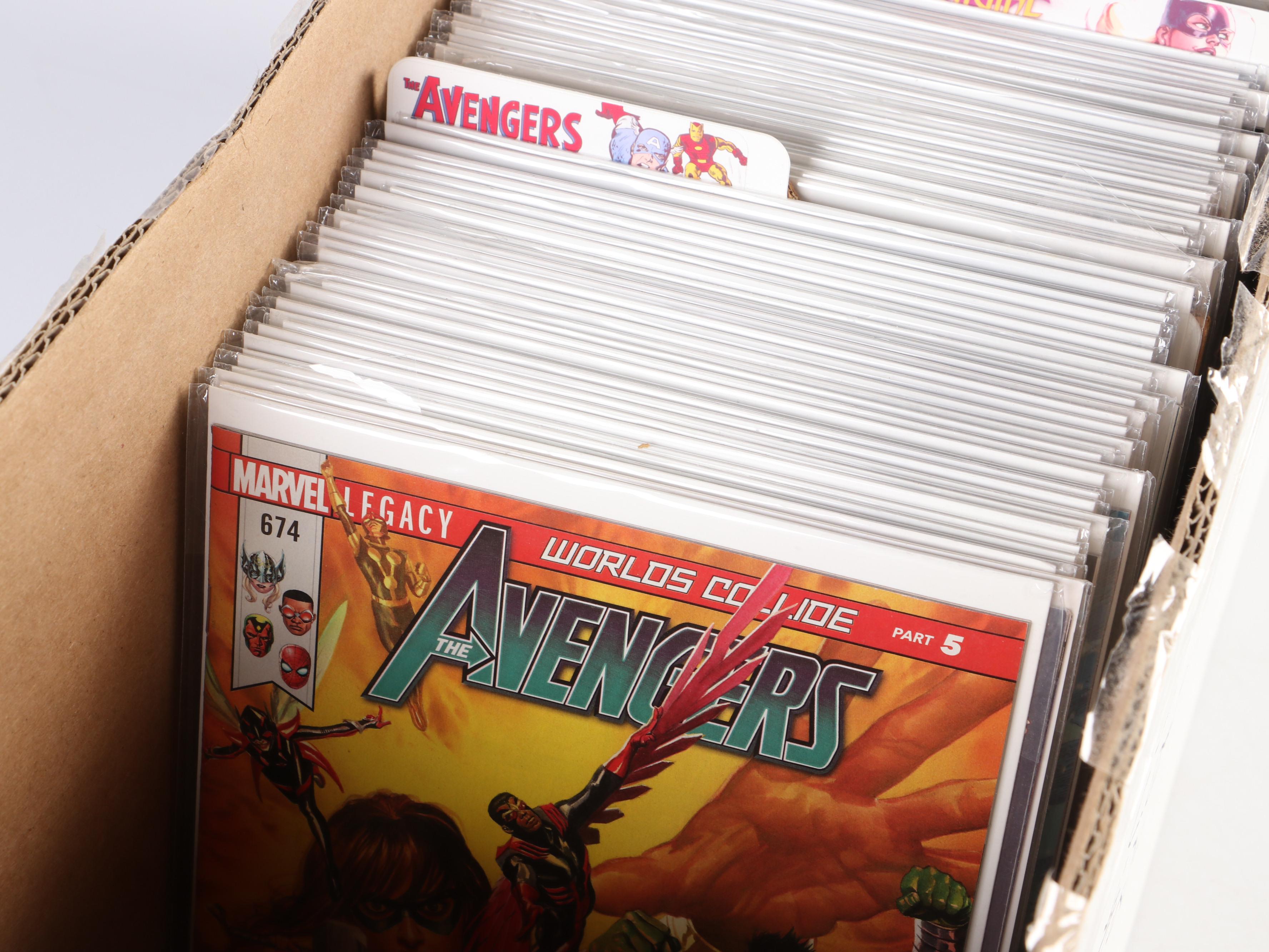 Silver-Modern Age Comic Books Featuring "The Avengers", "Batgirl", and More