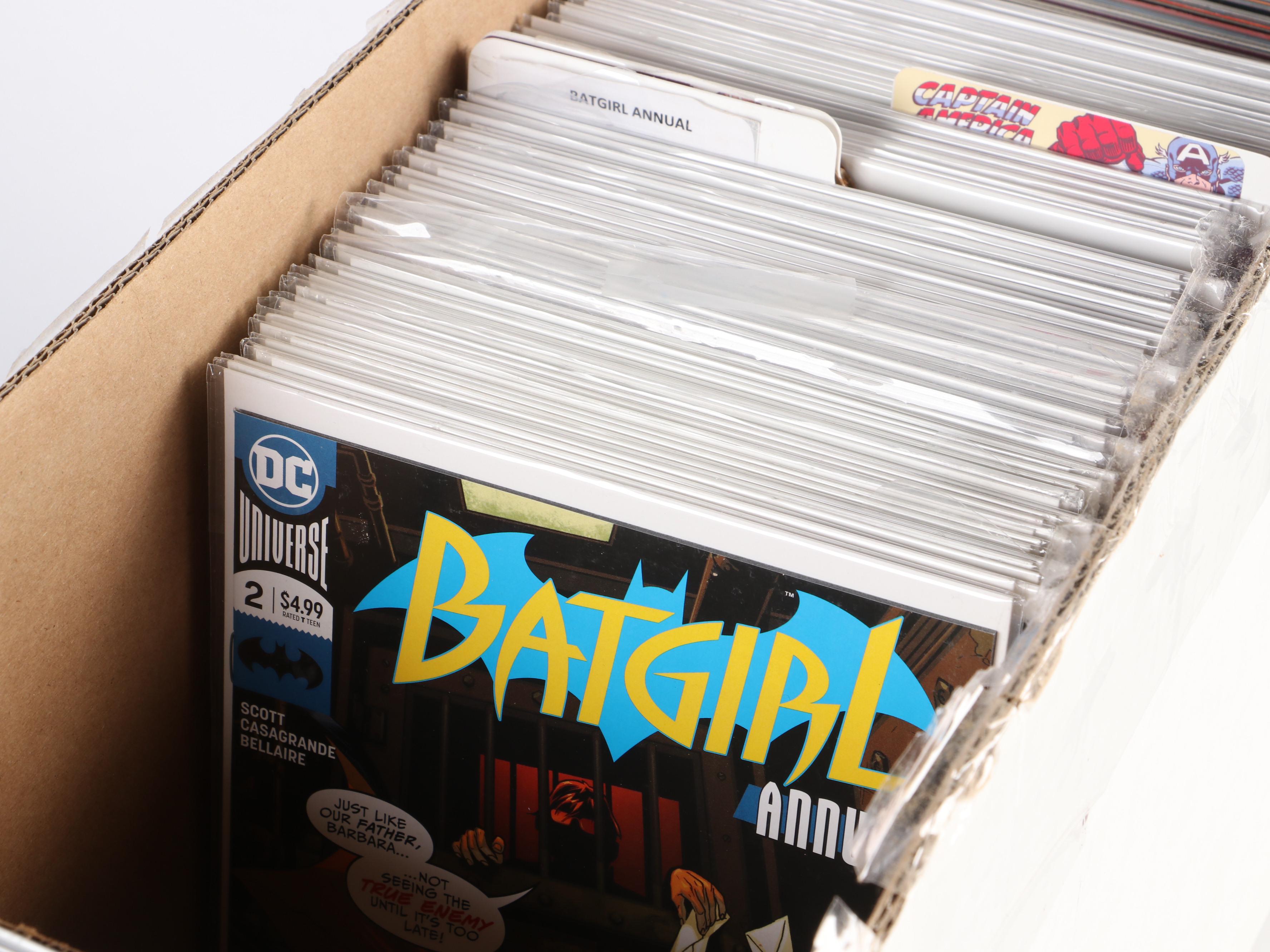 Silver-Modern Age Comic Books Featuring "The Avengers", "Batgirl", and More