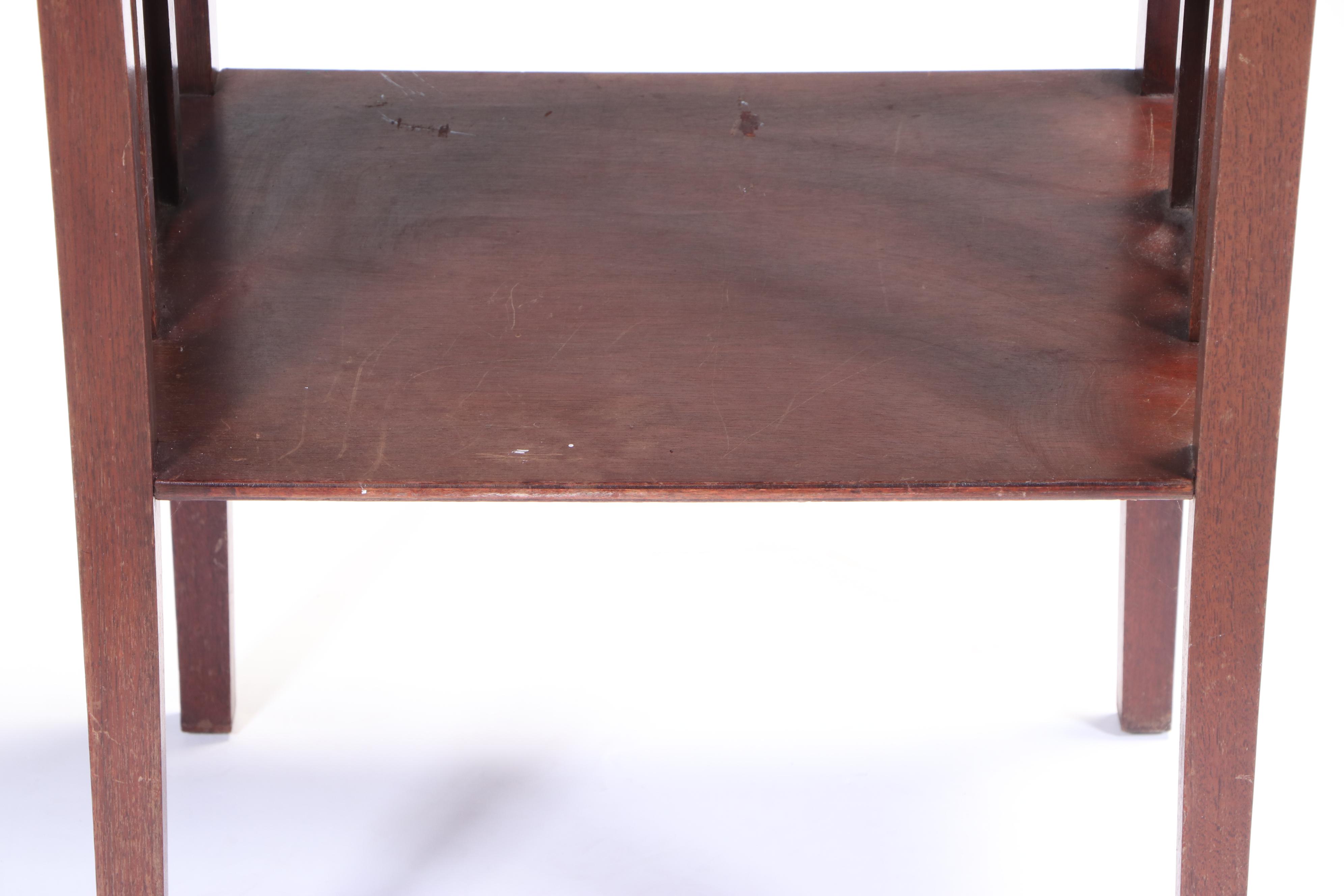 Neoclassical Style Mahogany Telephone Table