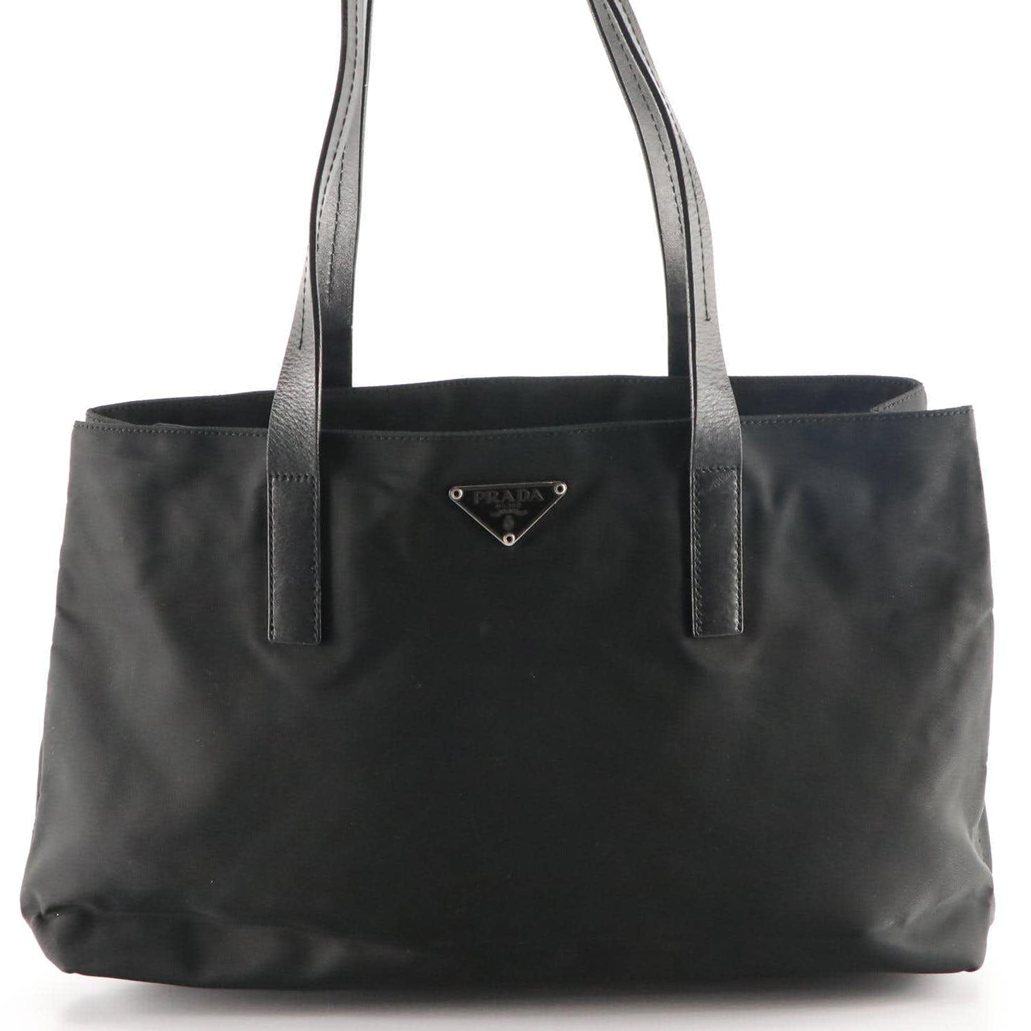 Prada Tote Bag in Black Tessuto Nylon