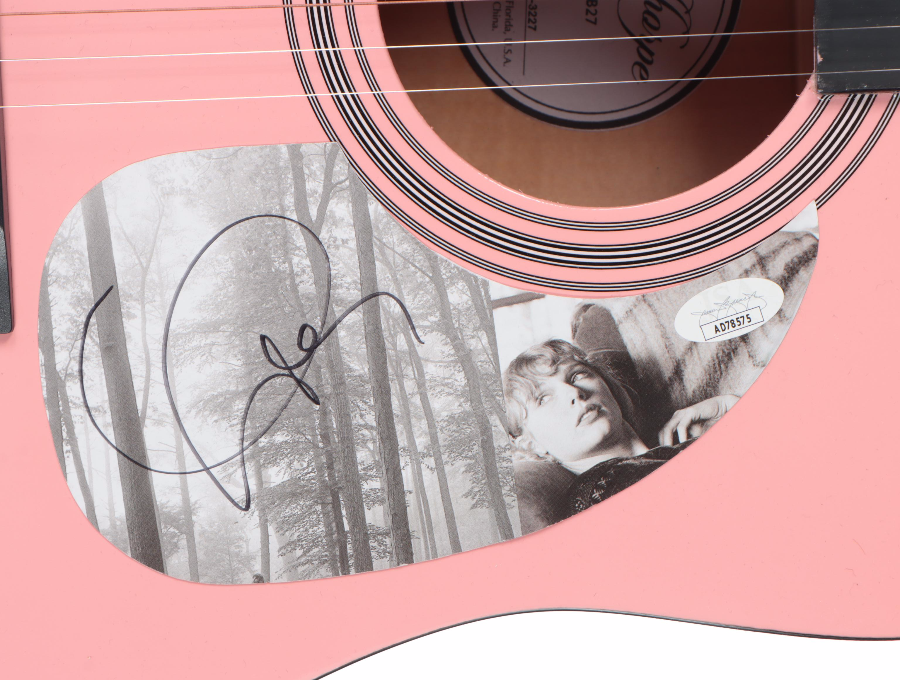 Ashthorpe Taylor Swift Signed Acoustic Guitar