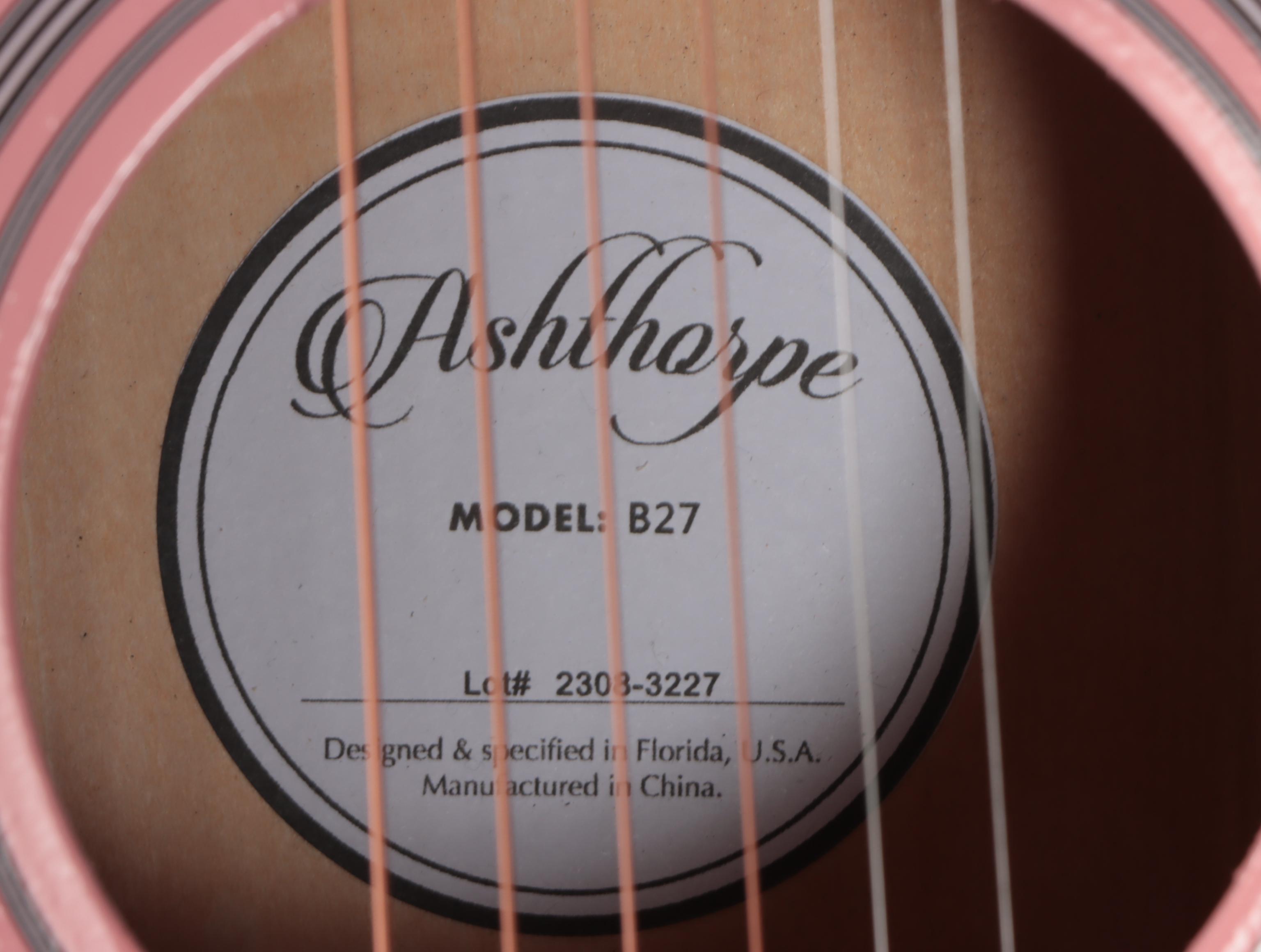 Ashthorpe Taylor Swift Signed Acoustic Guitar