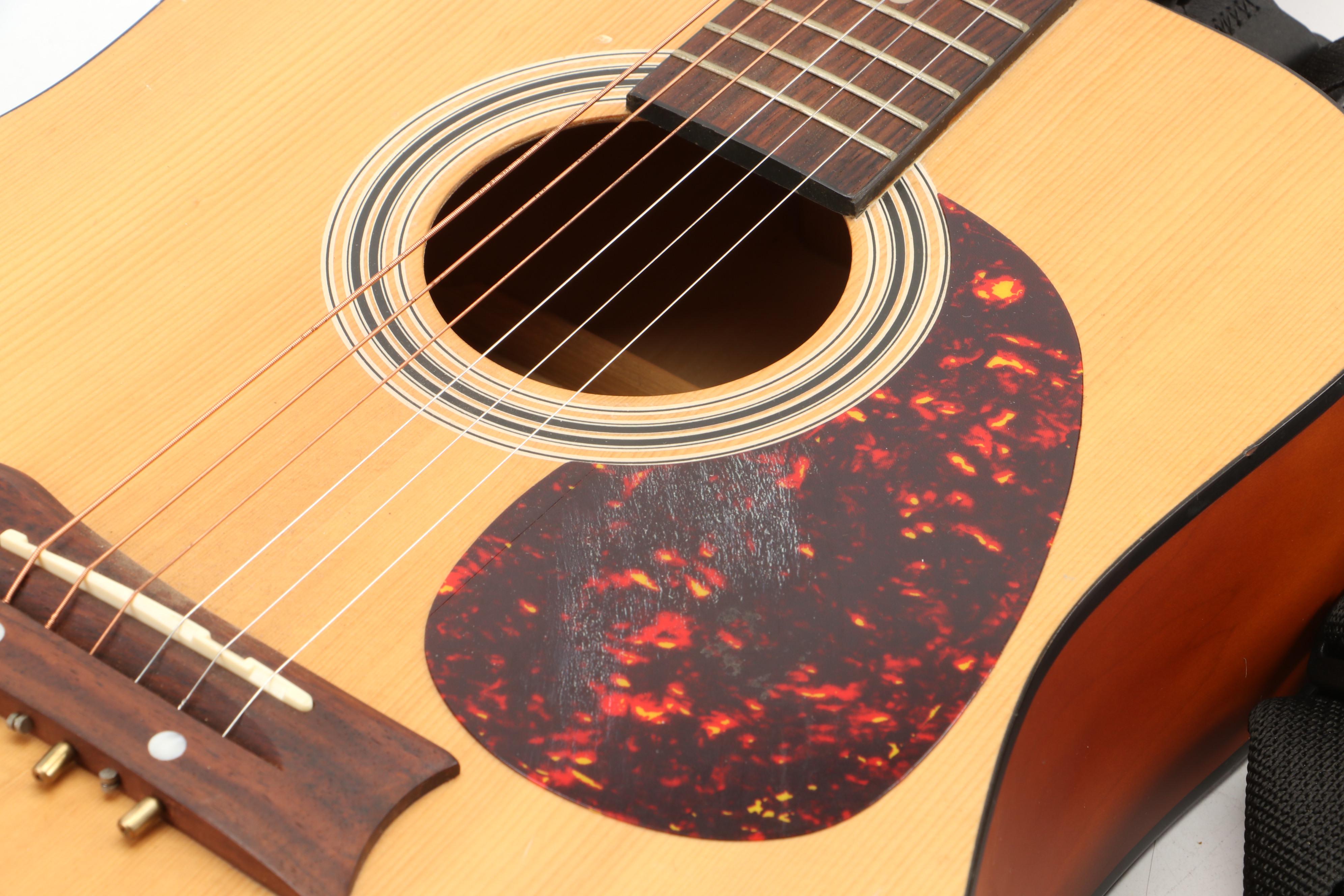 First Act Acoustic Guitar With Nylon Soft Case