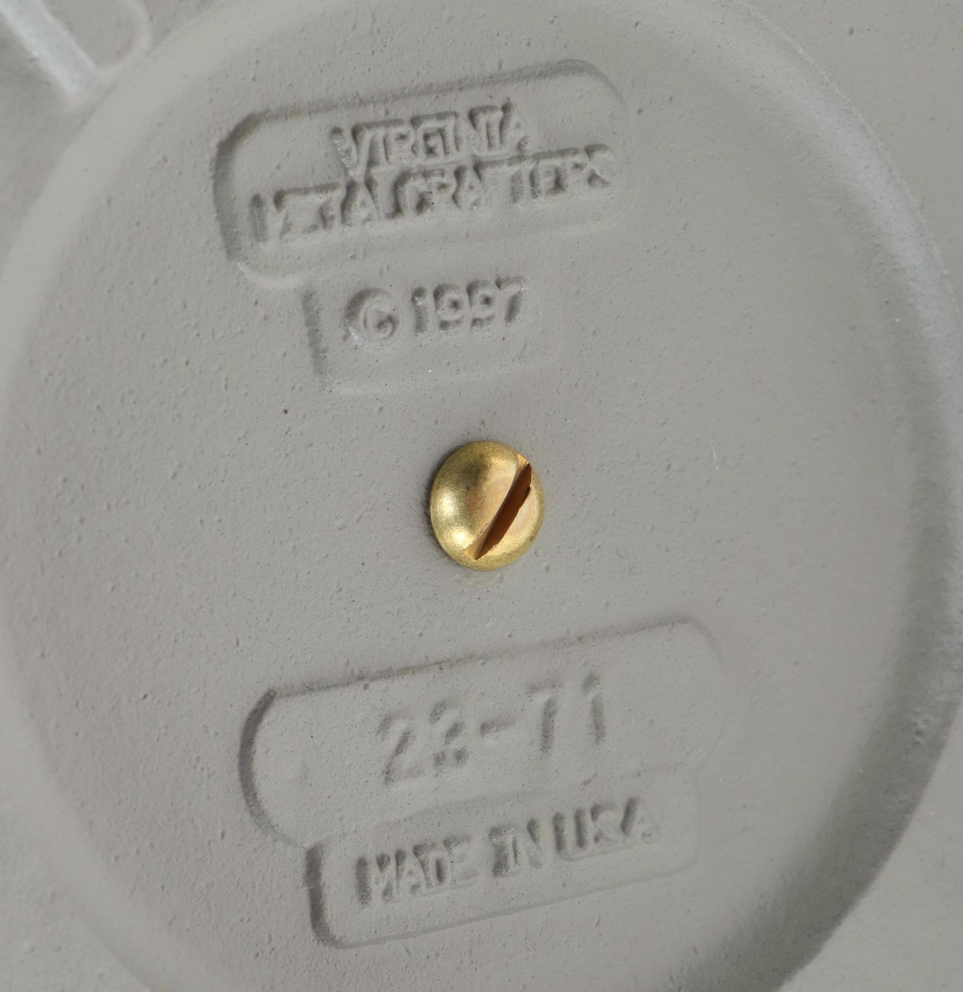 Virginia Metalcrafters Copper and Cast Metal Armillary Sphere Sundial, 1997