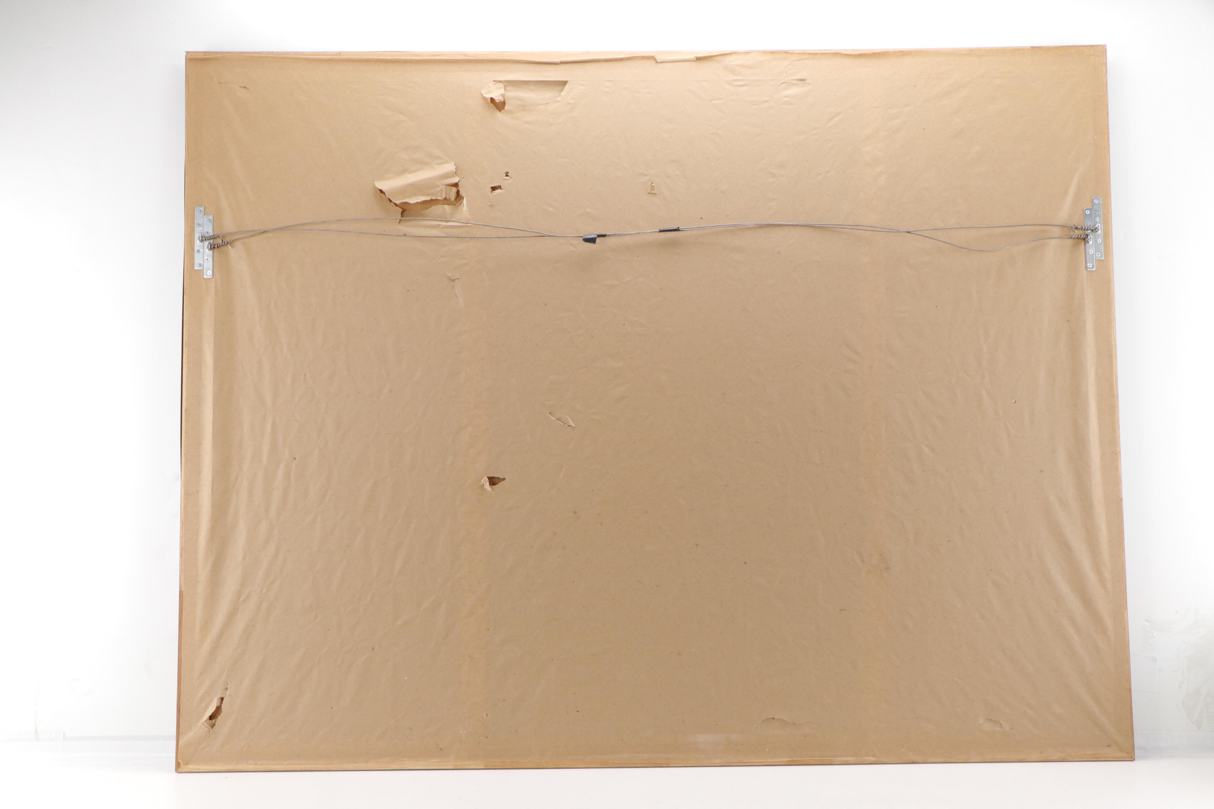 Abstract Expresionistic Style Monoprint "Evolution," 1998