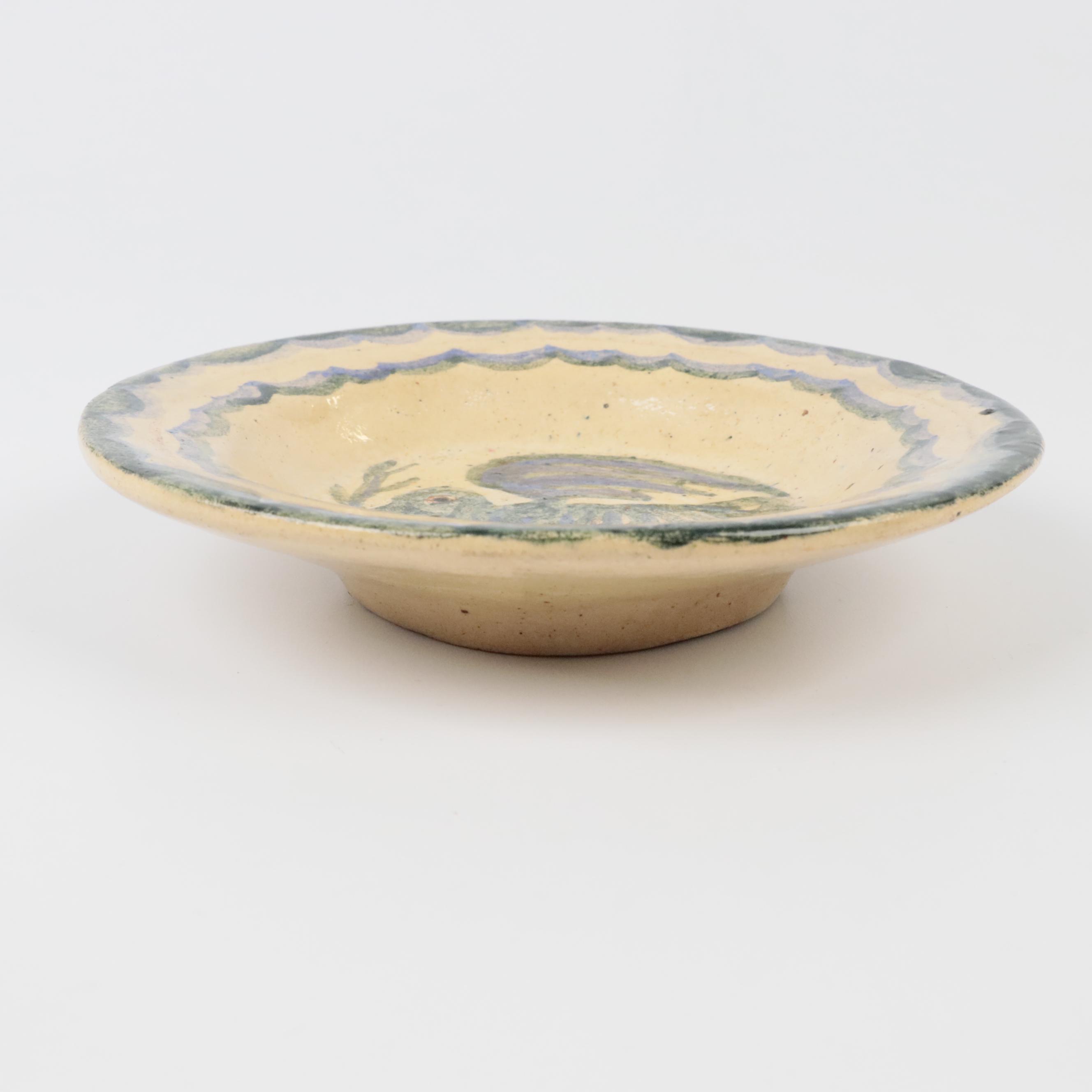 Signed Art Pottery Bowl, 1928