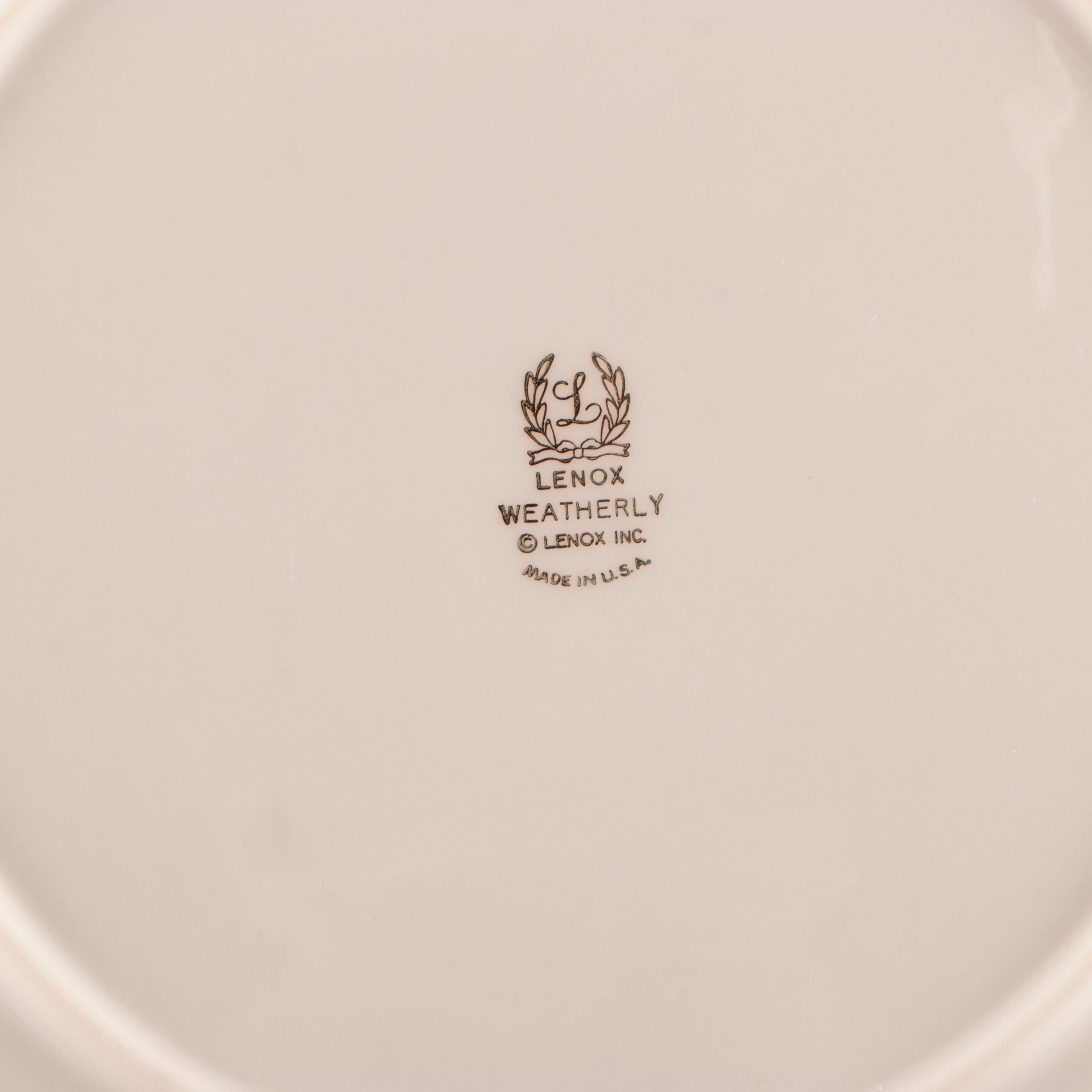 Lenox "Weatherly" Bone China Dinnerware and More