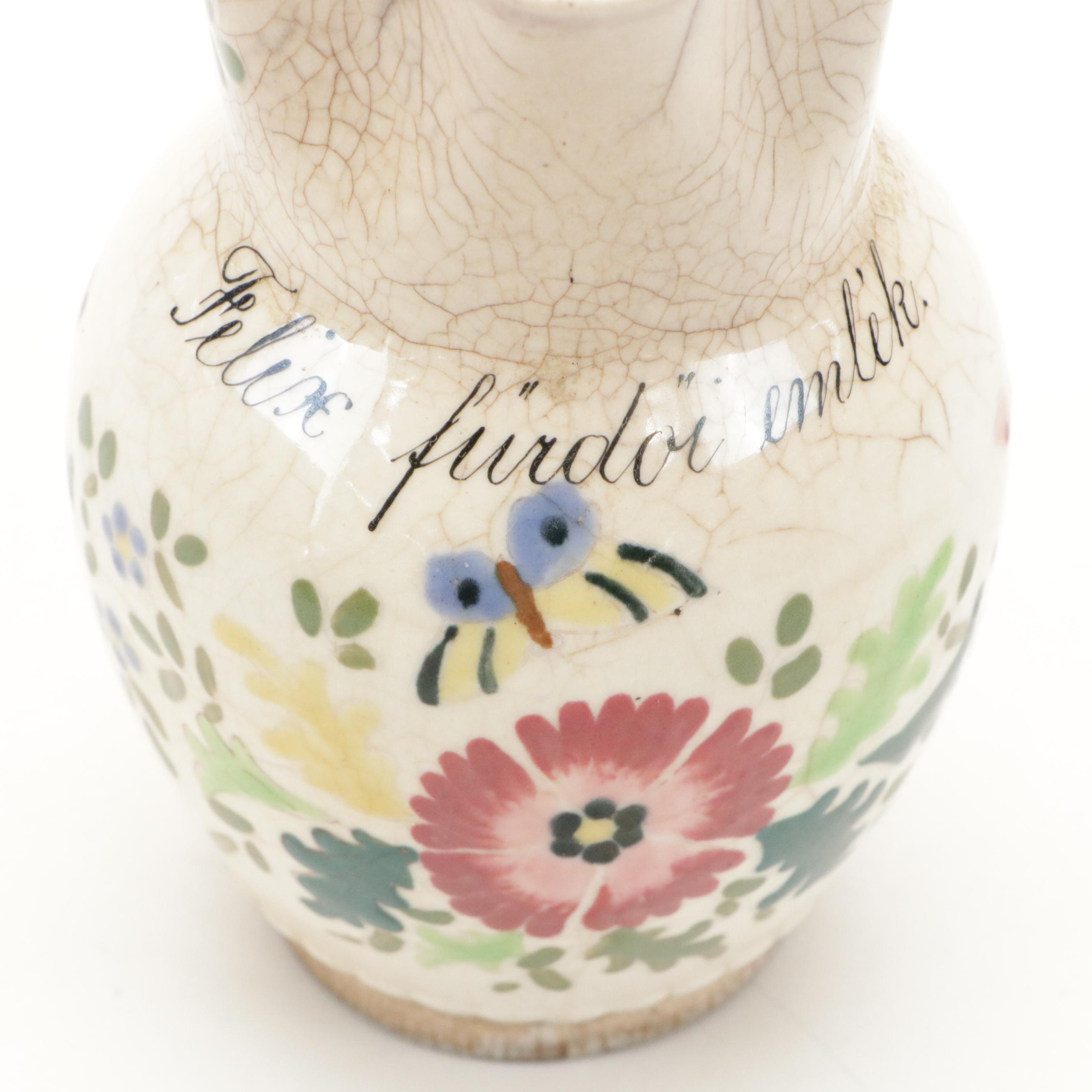 Granit Hungary Ceramic Pitcher with Other European Pitchers