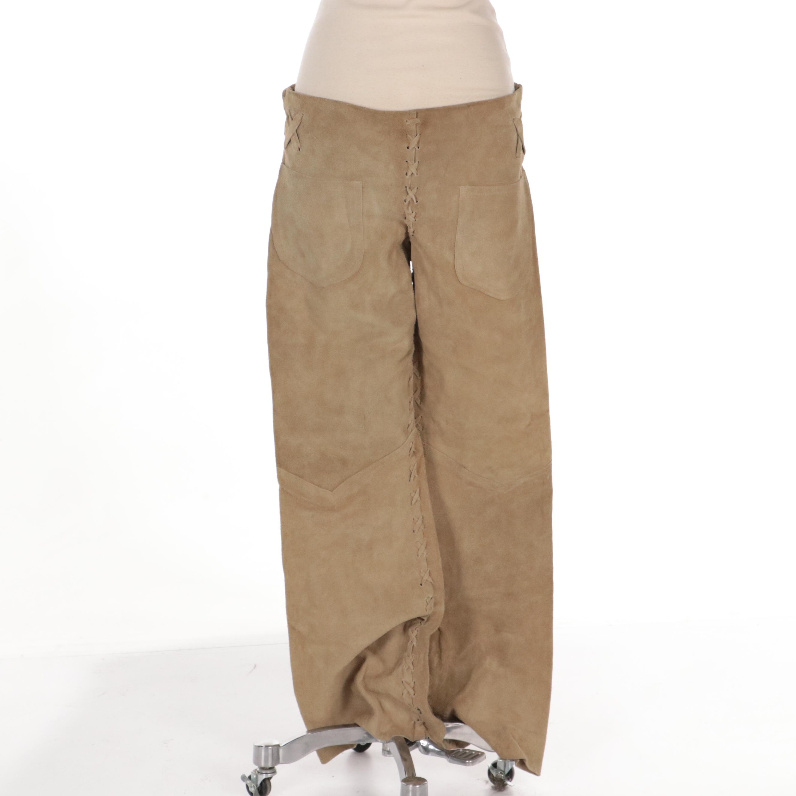 Men's Handcrafted Buckskin Pants