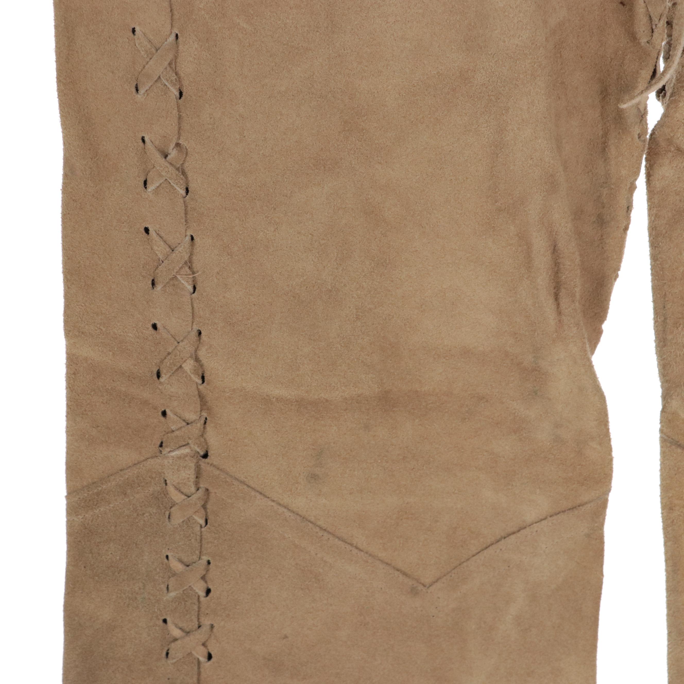Men's Handcrafted Buckskin Pants