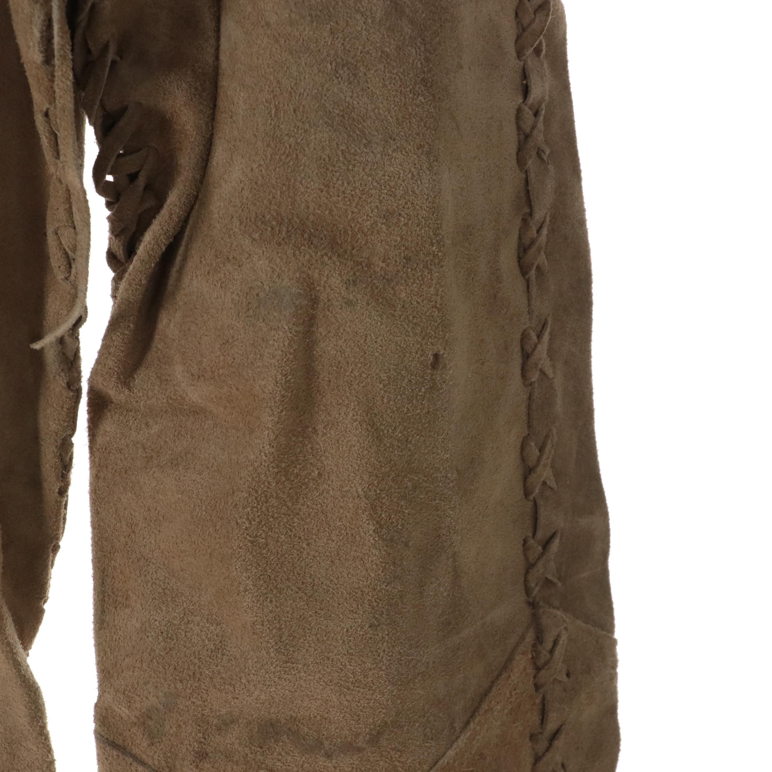 Men's Handcrafted Buckskin Pants