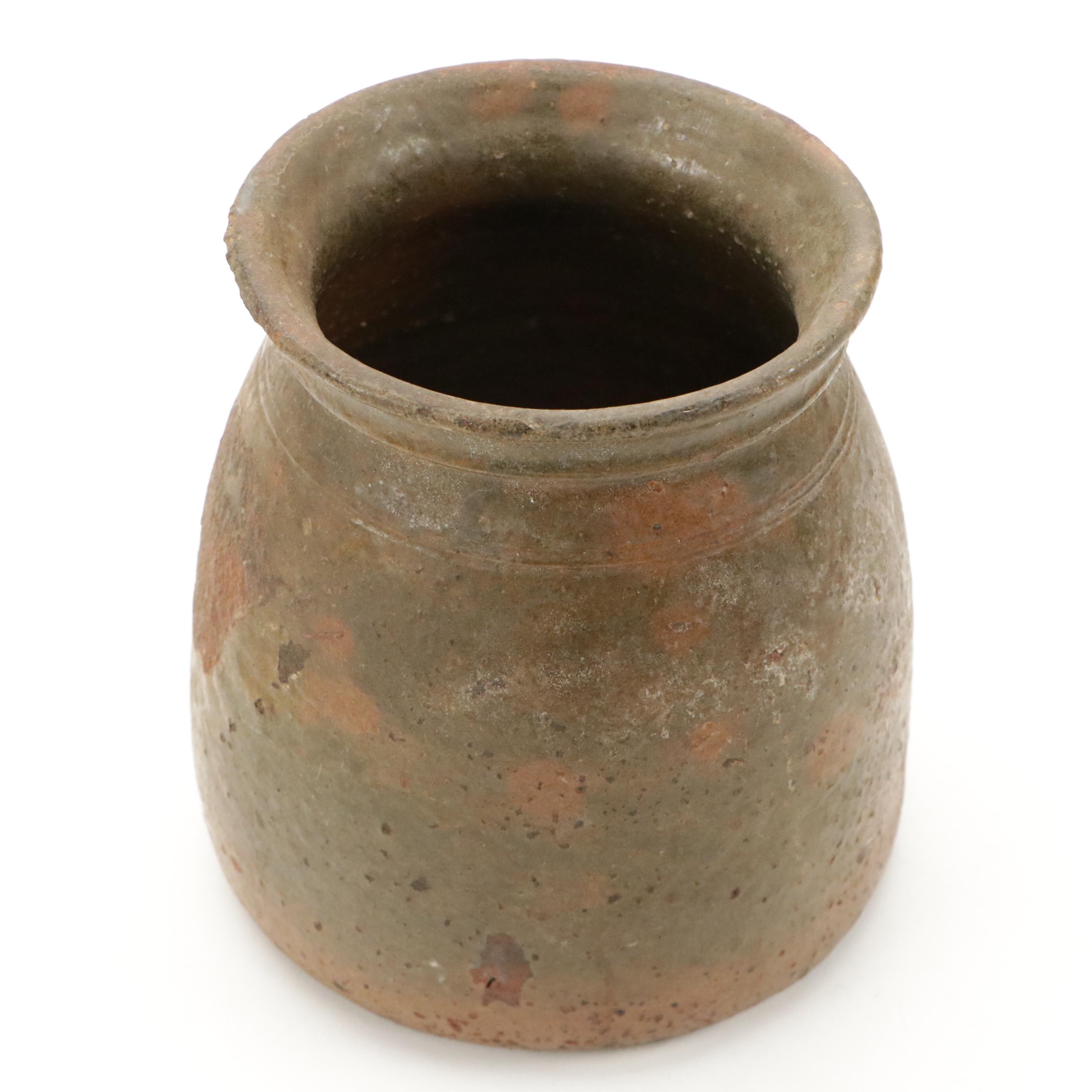 Continental European Style Earthenware Jars and Pitcher EBTH