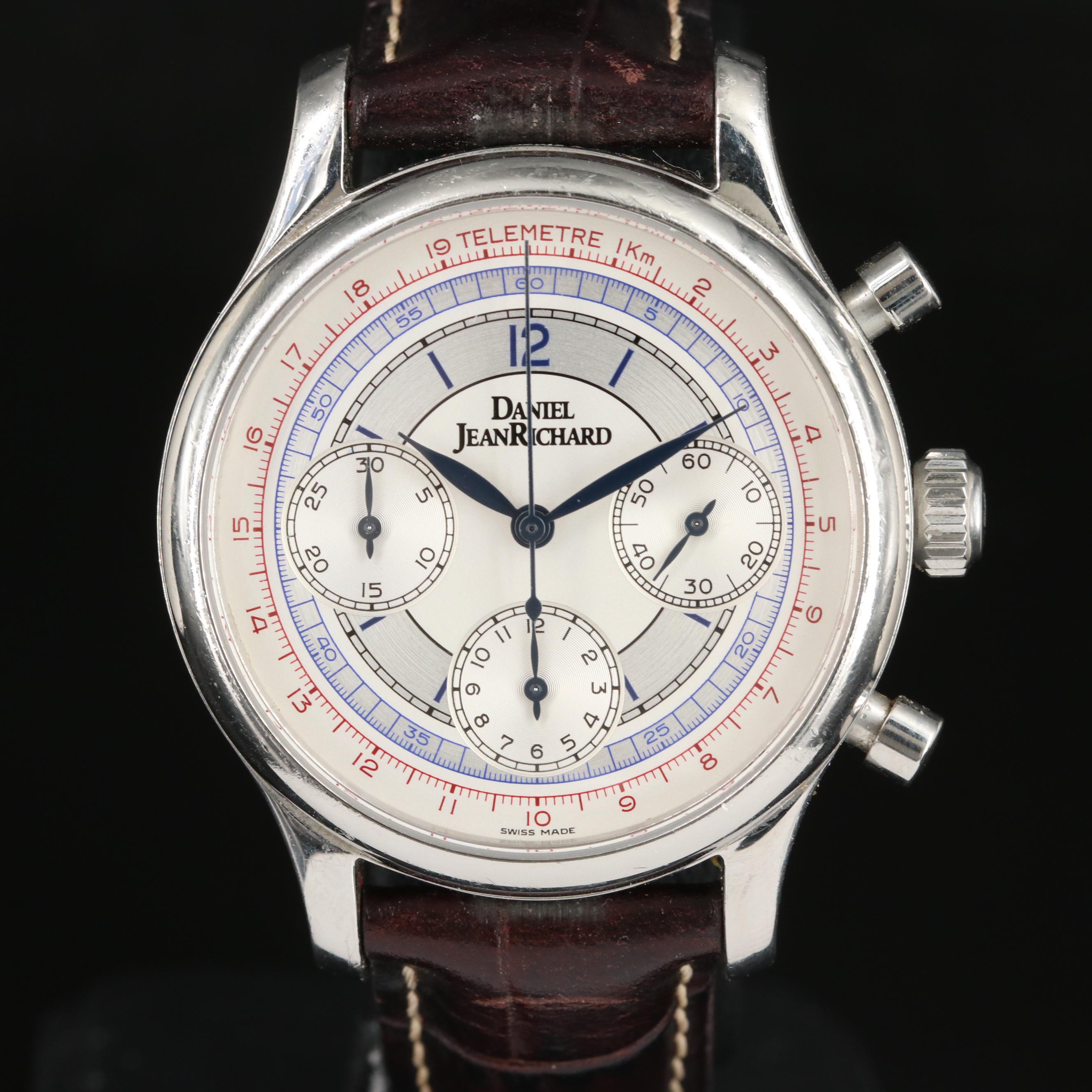 Daniel JeanRichard Bressel Telemetre Automatic Chronograph Watch