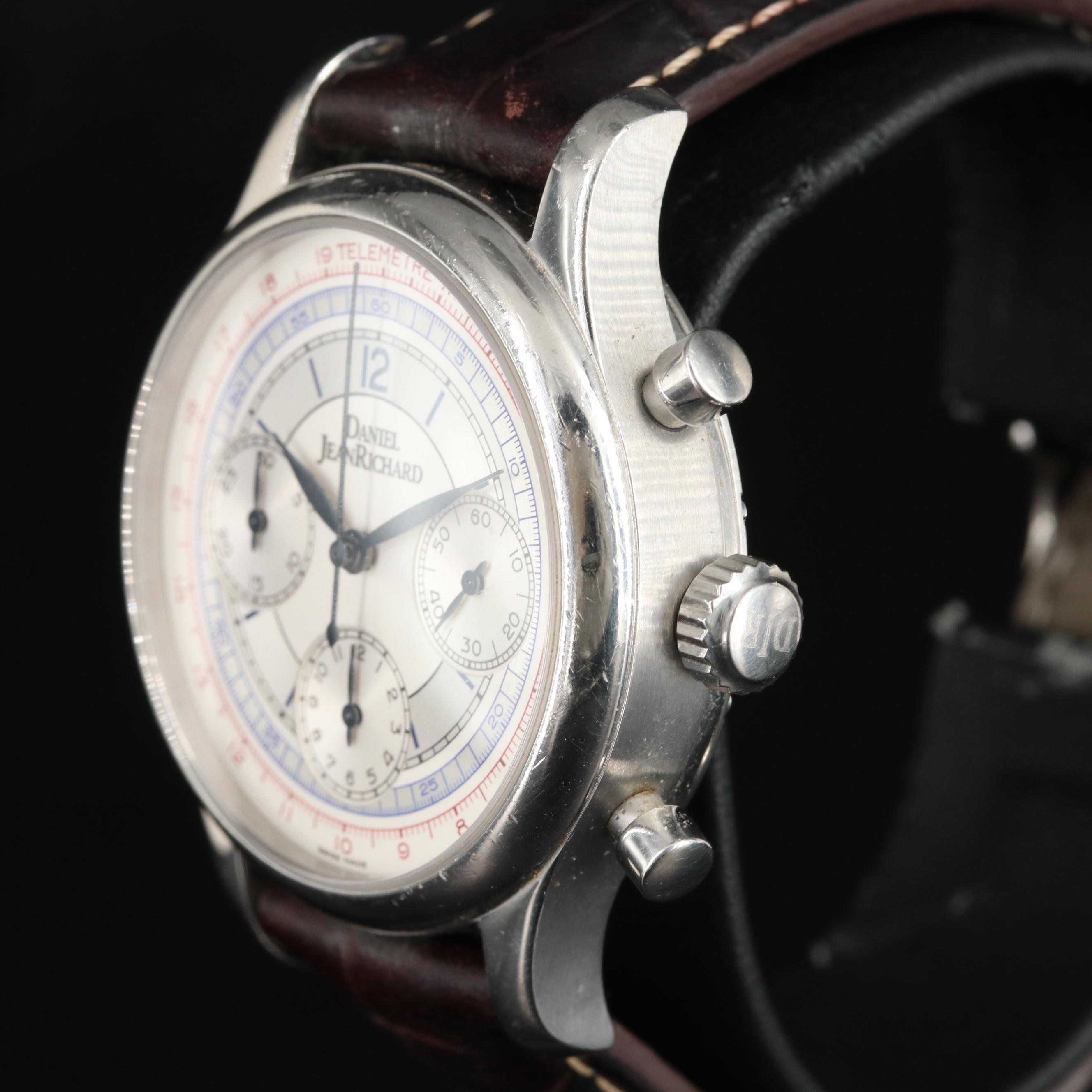 Daniel JeanRichard Bressel Telemetre Automatic Chronograph Watch
