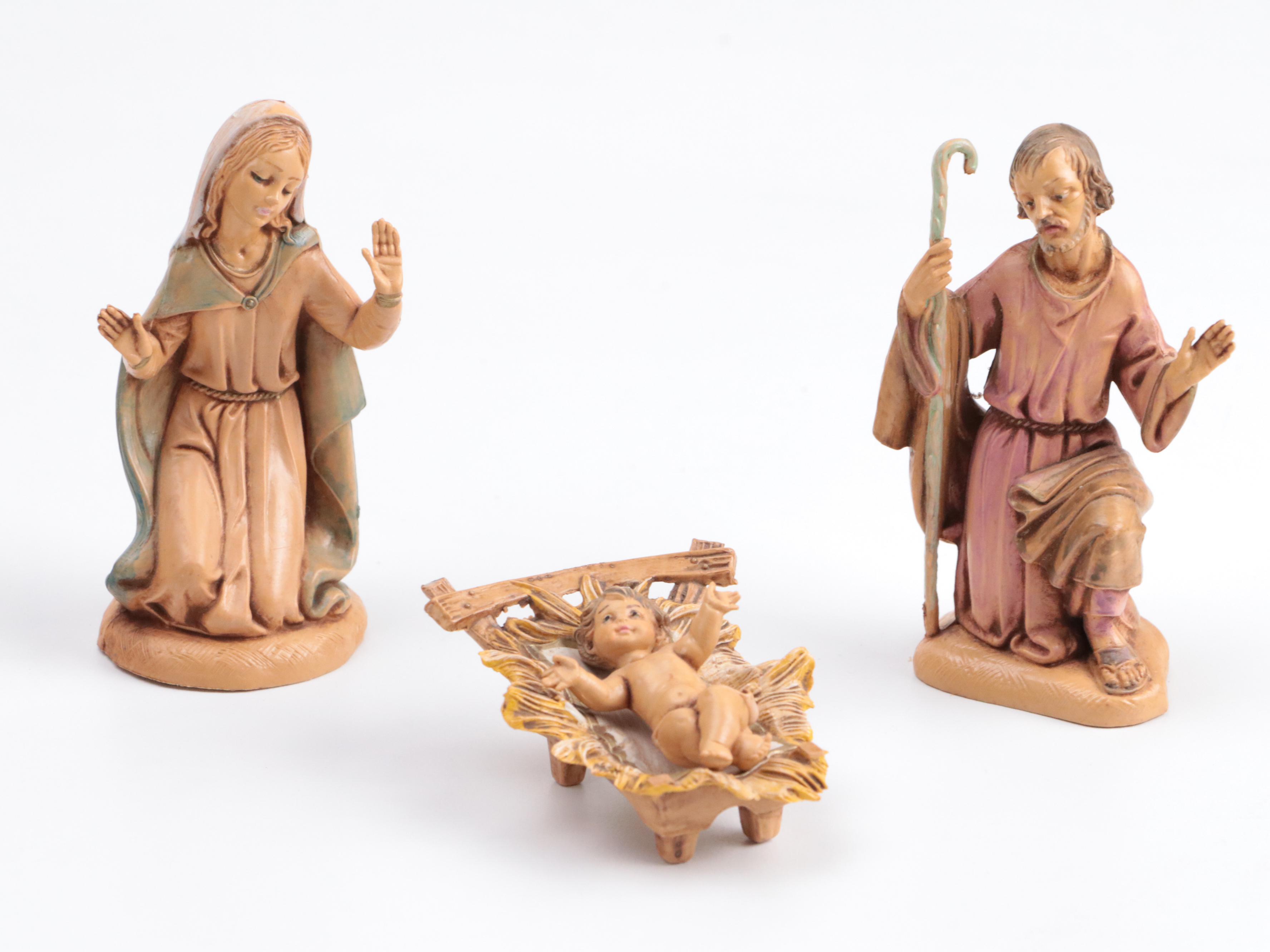 Fontanini Italian Nativity Scene, Late 20th Century