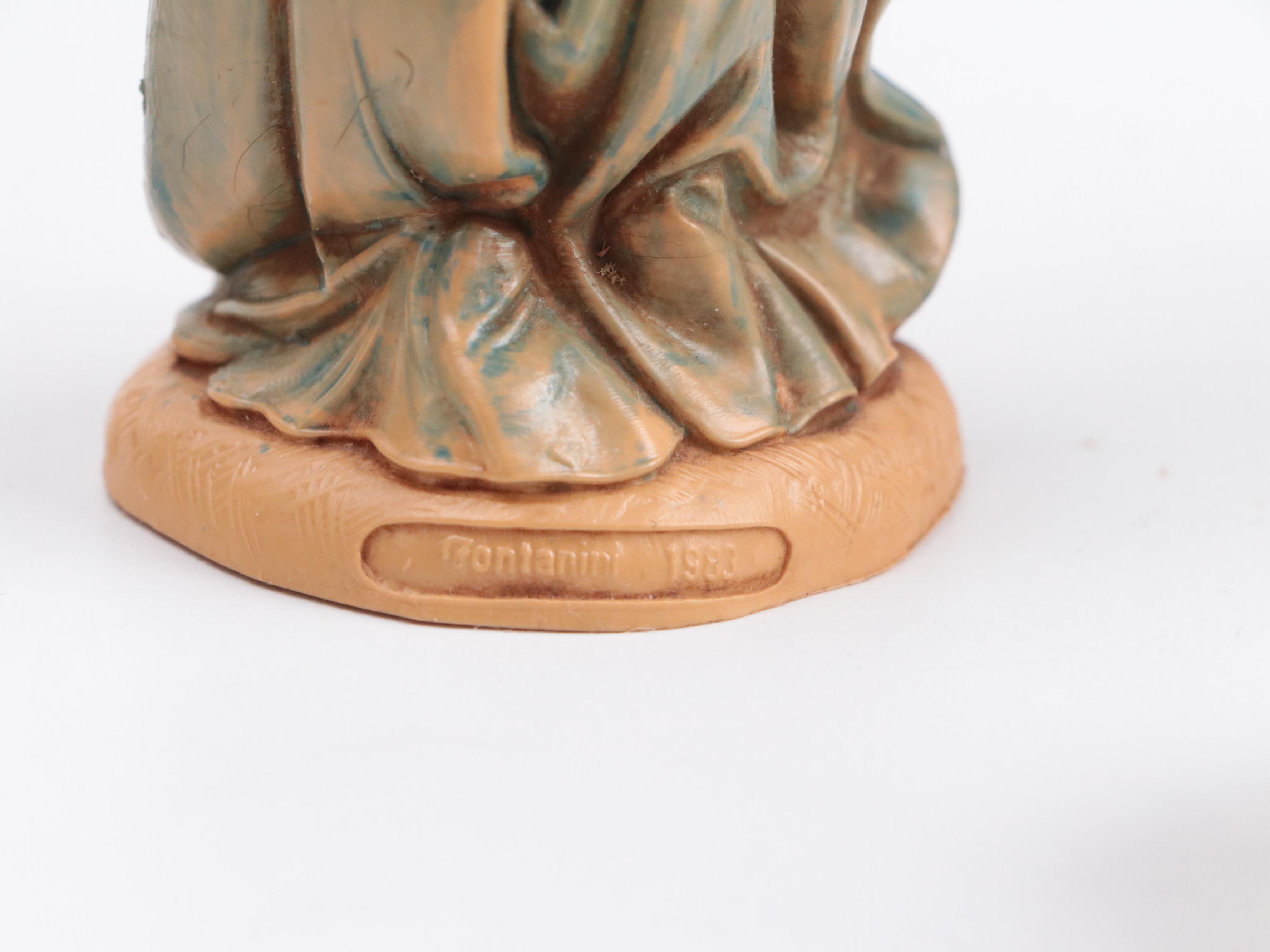 Fontanini Italian Nativity Scene, Late 20th Century