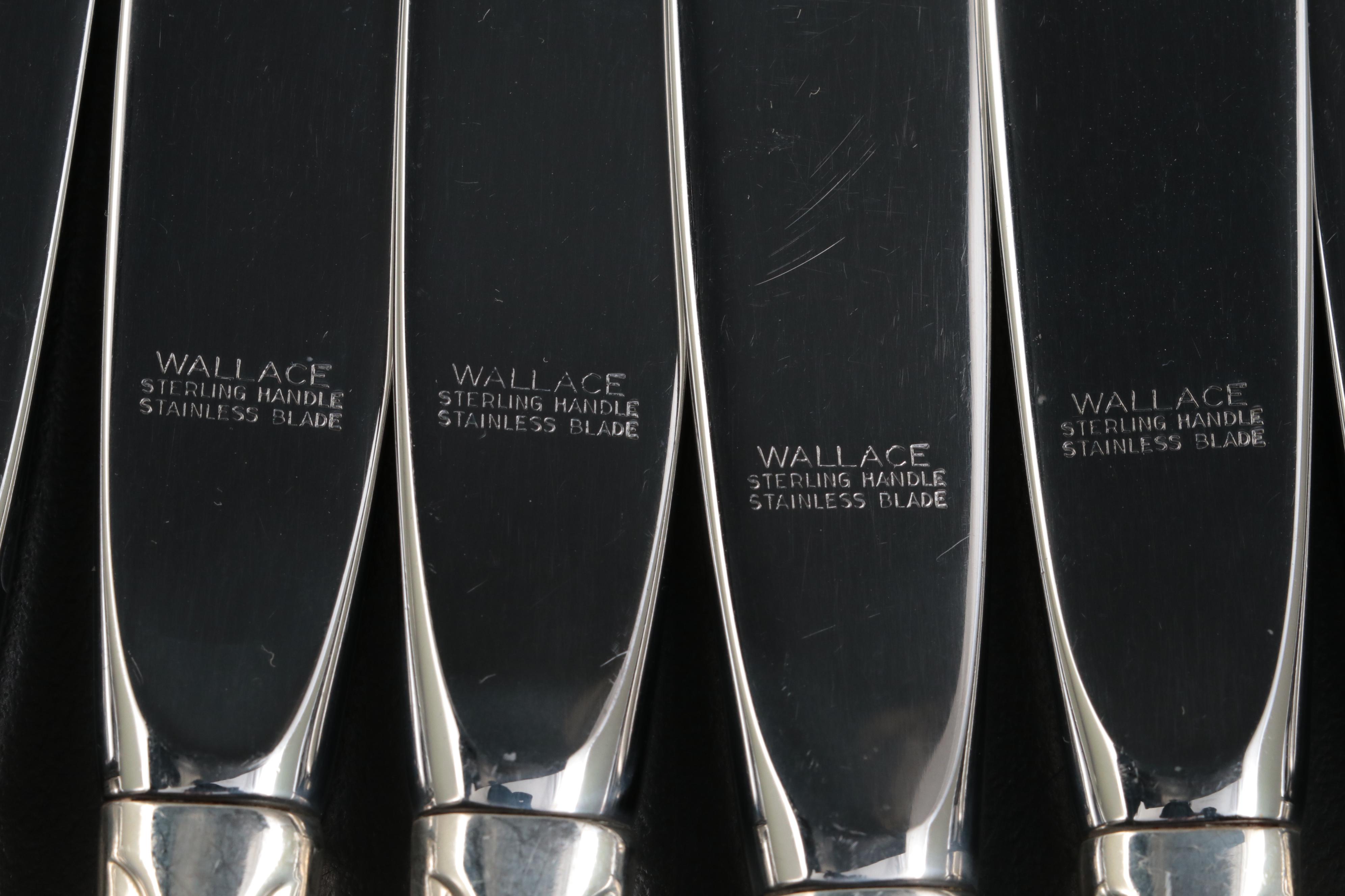 Wallace "Stradivari" Sterling Silver Flatware and Serving Utensils, 1973-2009