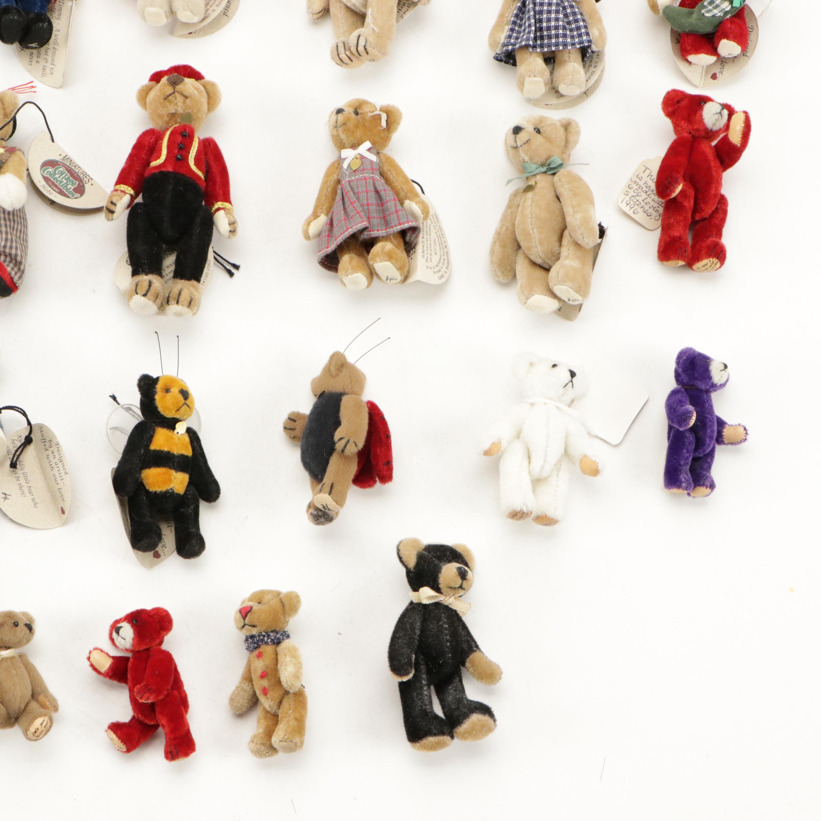 Ganz Cottage Collectibles, Little Gem and More Miniature Teddy Bears