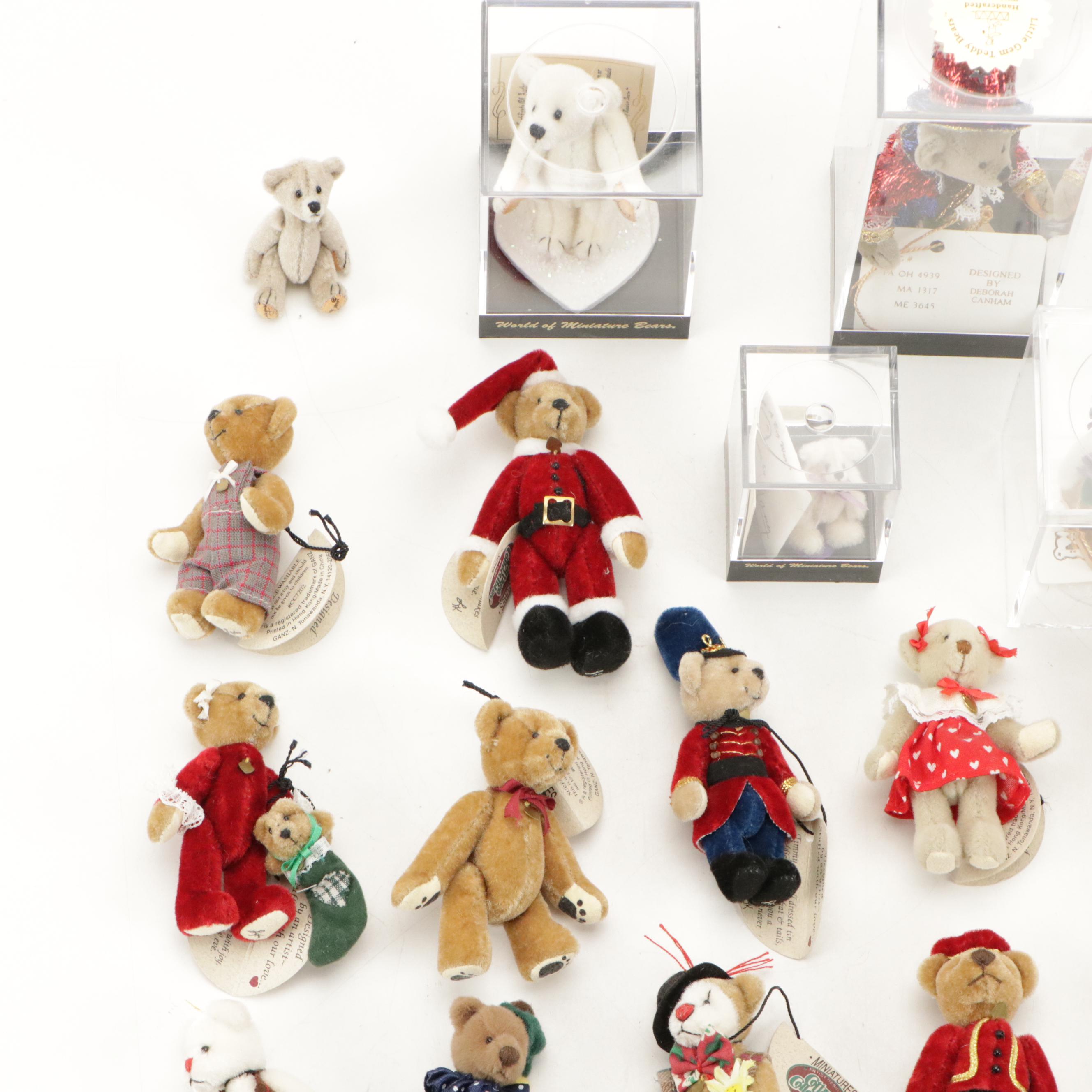 Ganz Cottage Collectibles, Little Gem and More Miniature Teddy Bears