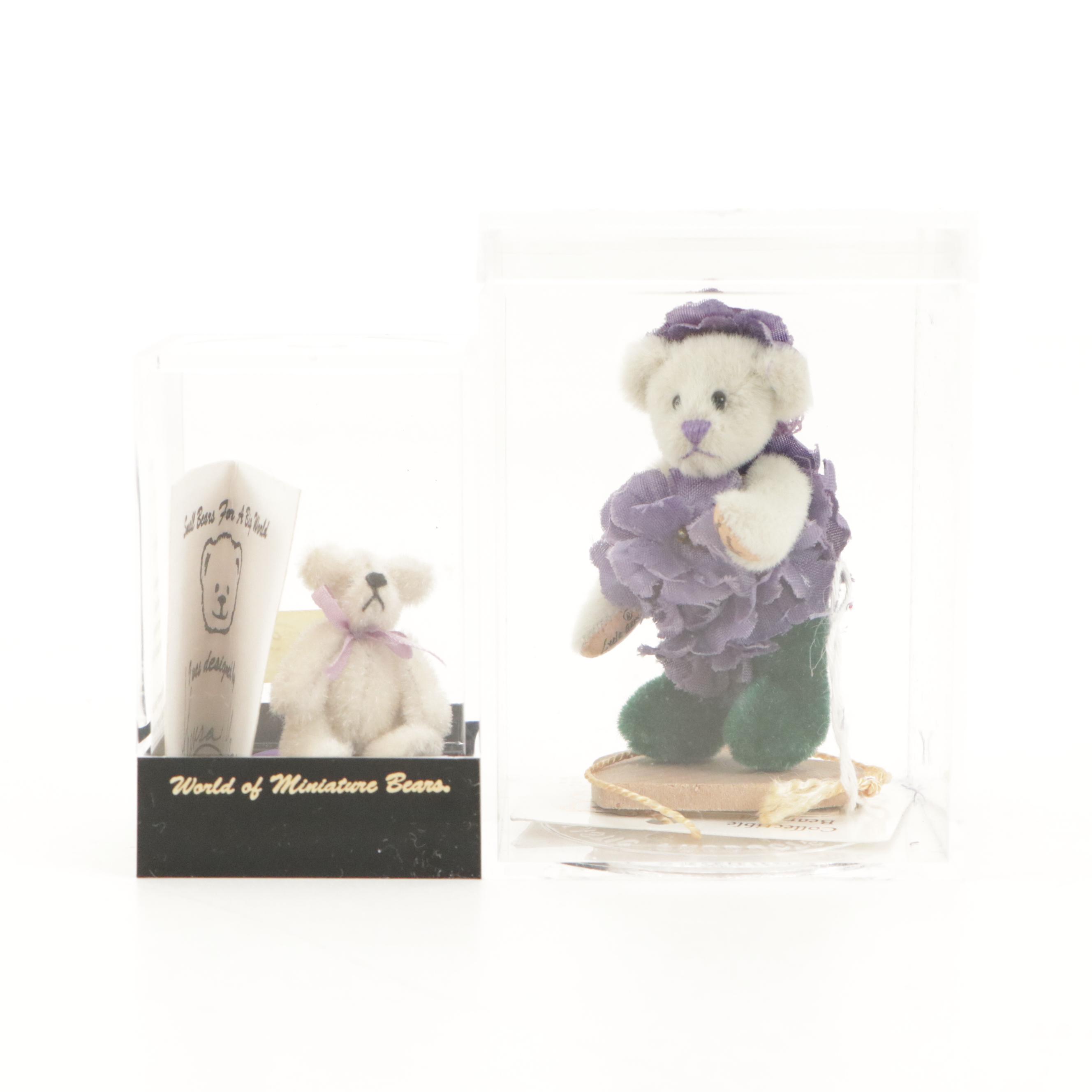 Ganz Cottage Collectibles, Little Gem and More Miniature Teddy Bears