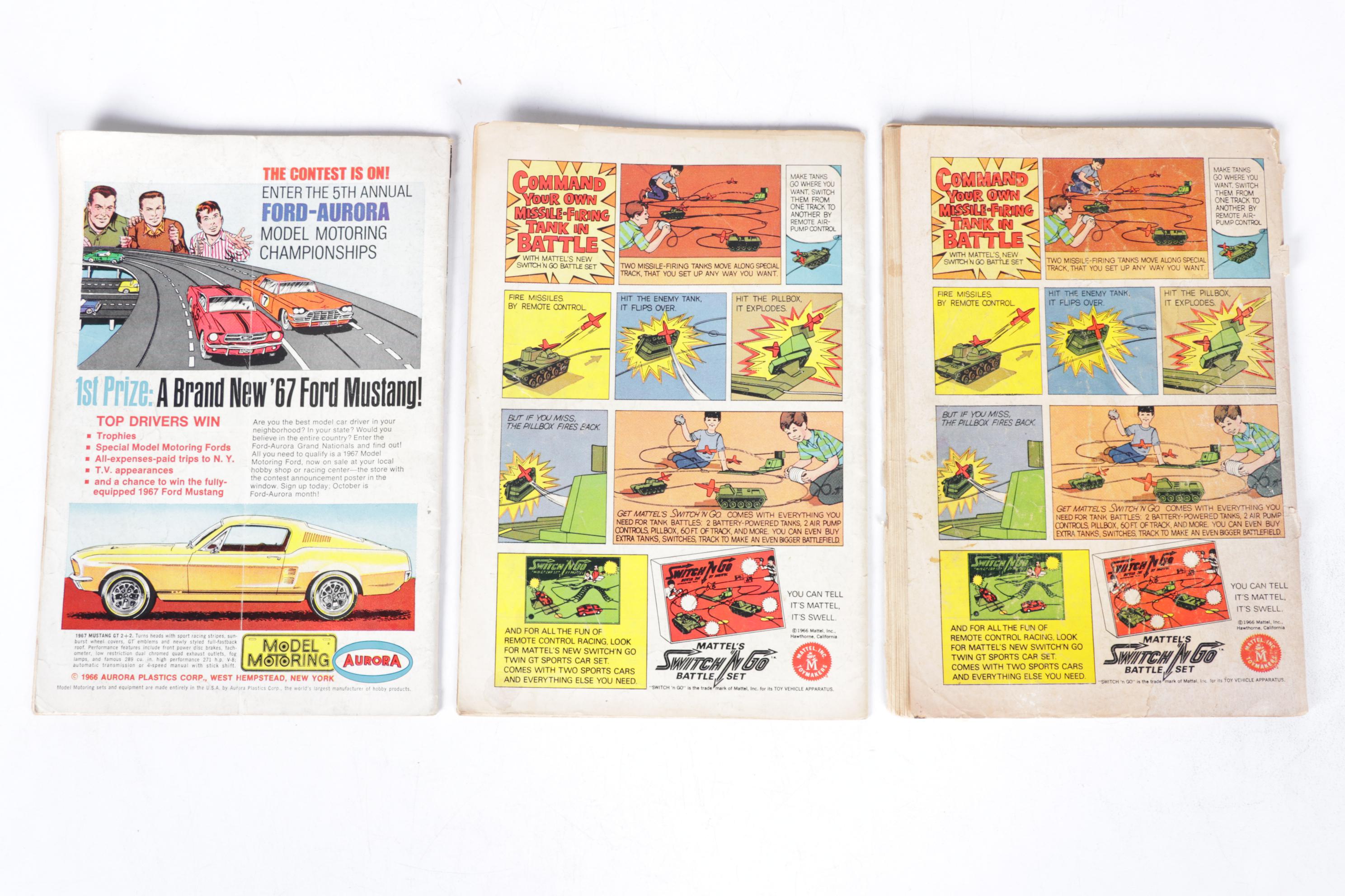 Silver Age DC Comics Batman Including "Batman and The Flash" #67 and More Comics