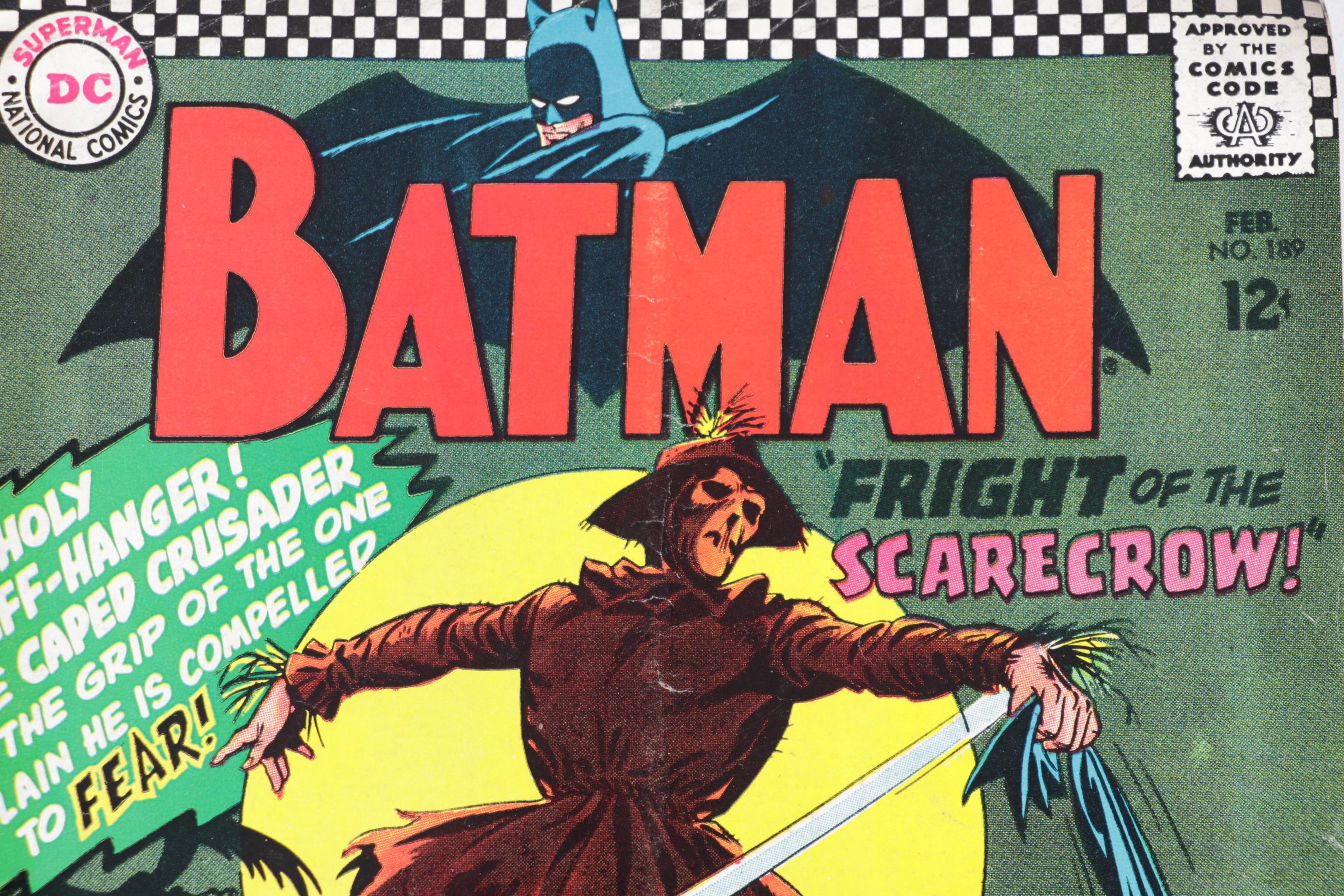 Silver Age DC Comics Batman Including "Batman and The Flash" #67 and More Comics