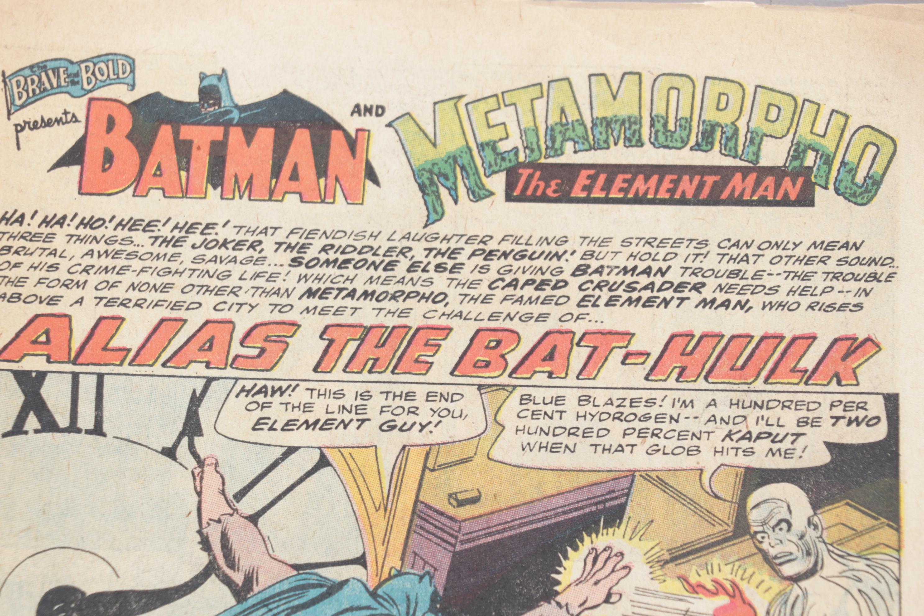 Silver Age DC Comics Batman Including "Batman and The Flash" #67 and More Comics