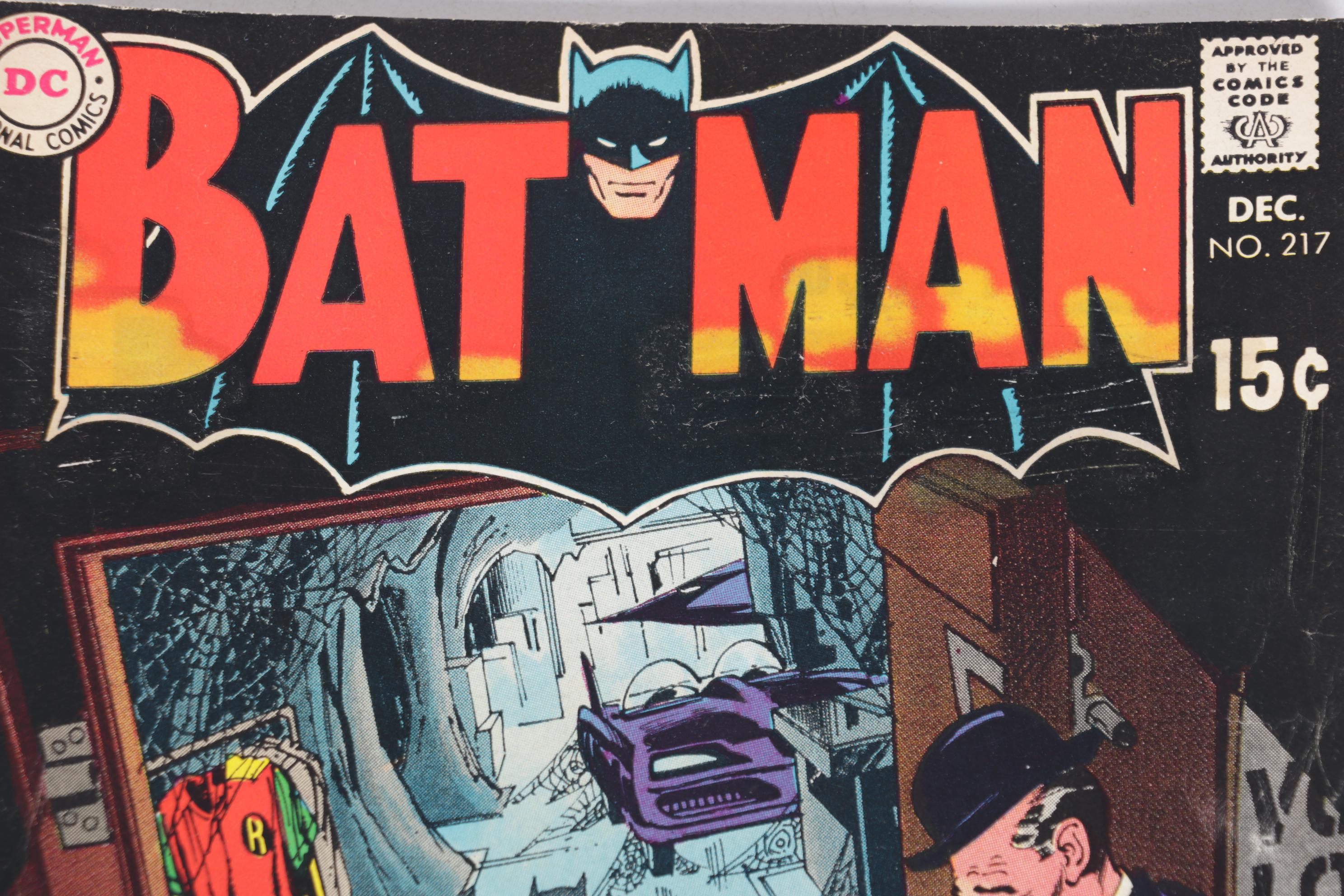 Silver Age DC Comics Batman Including "Batman and The Flash" #67 and More Comics