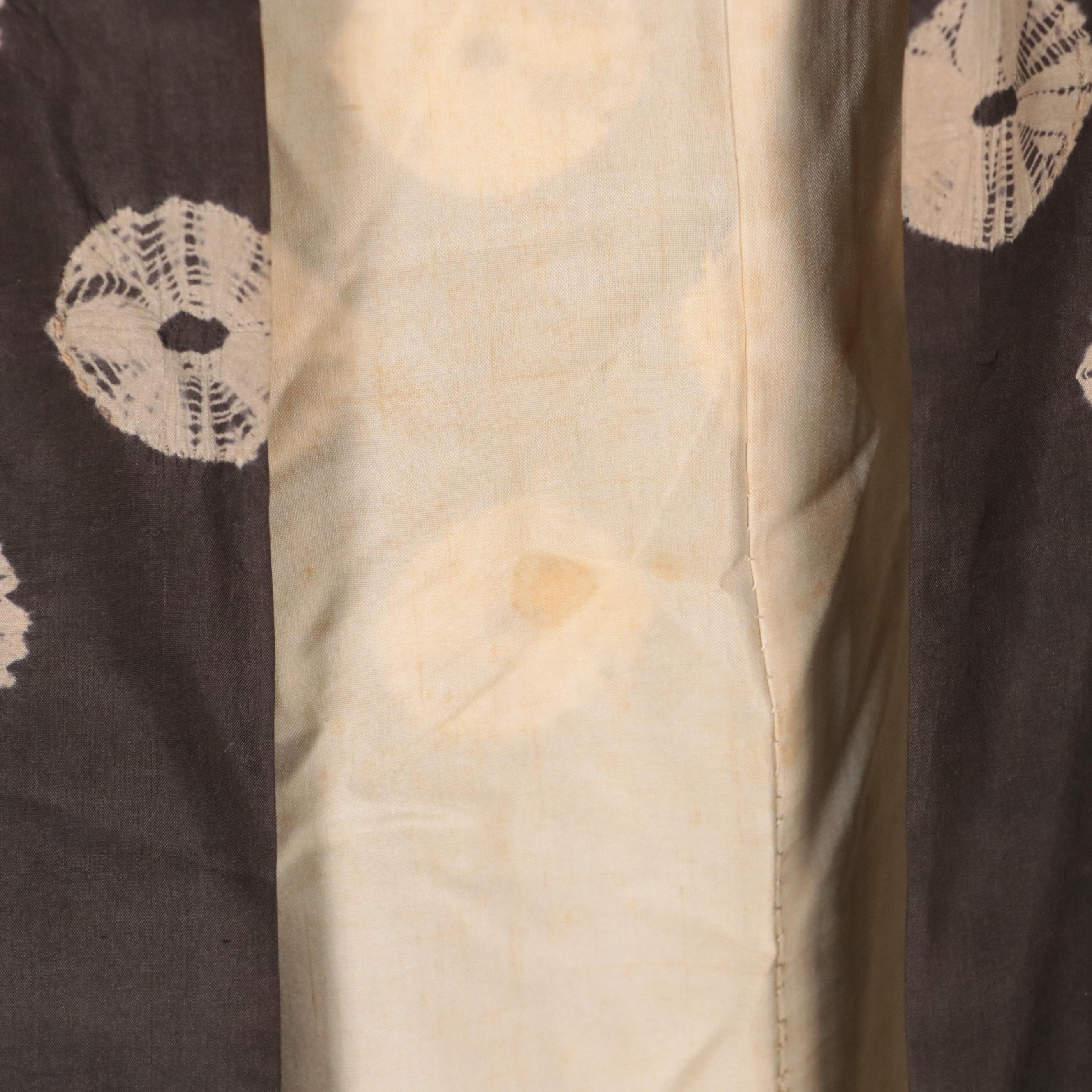 Men's Kosode Kimonos in Resist Dyed, Printed, and Solid Silk