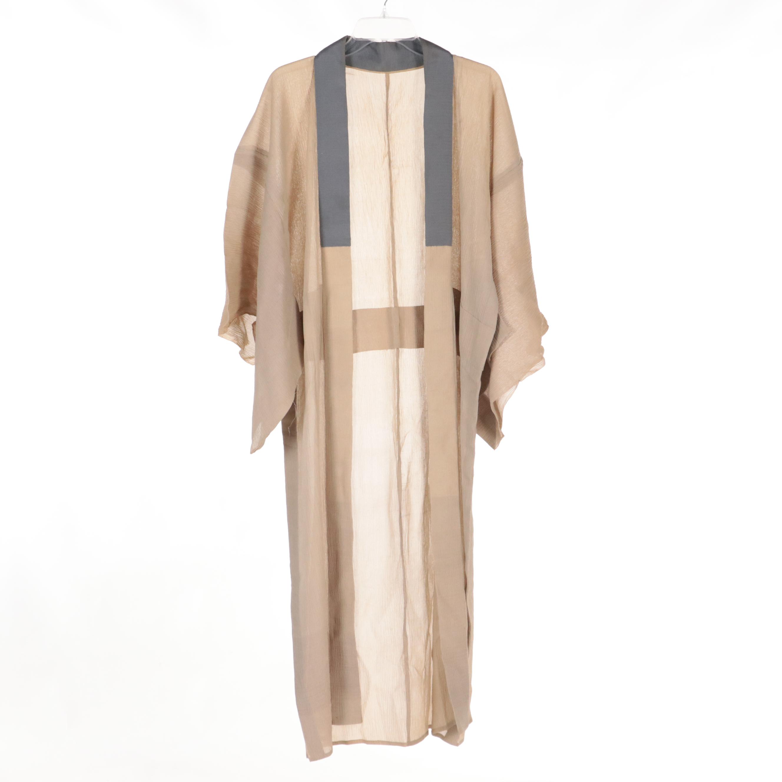 Men's Kosode Kimonos in Resist Dyed, Printed, and Solid Silk