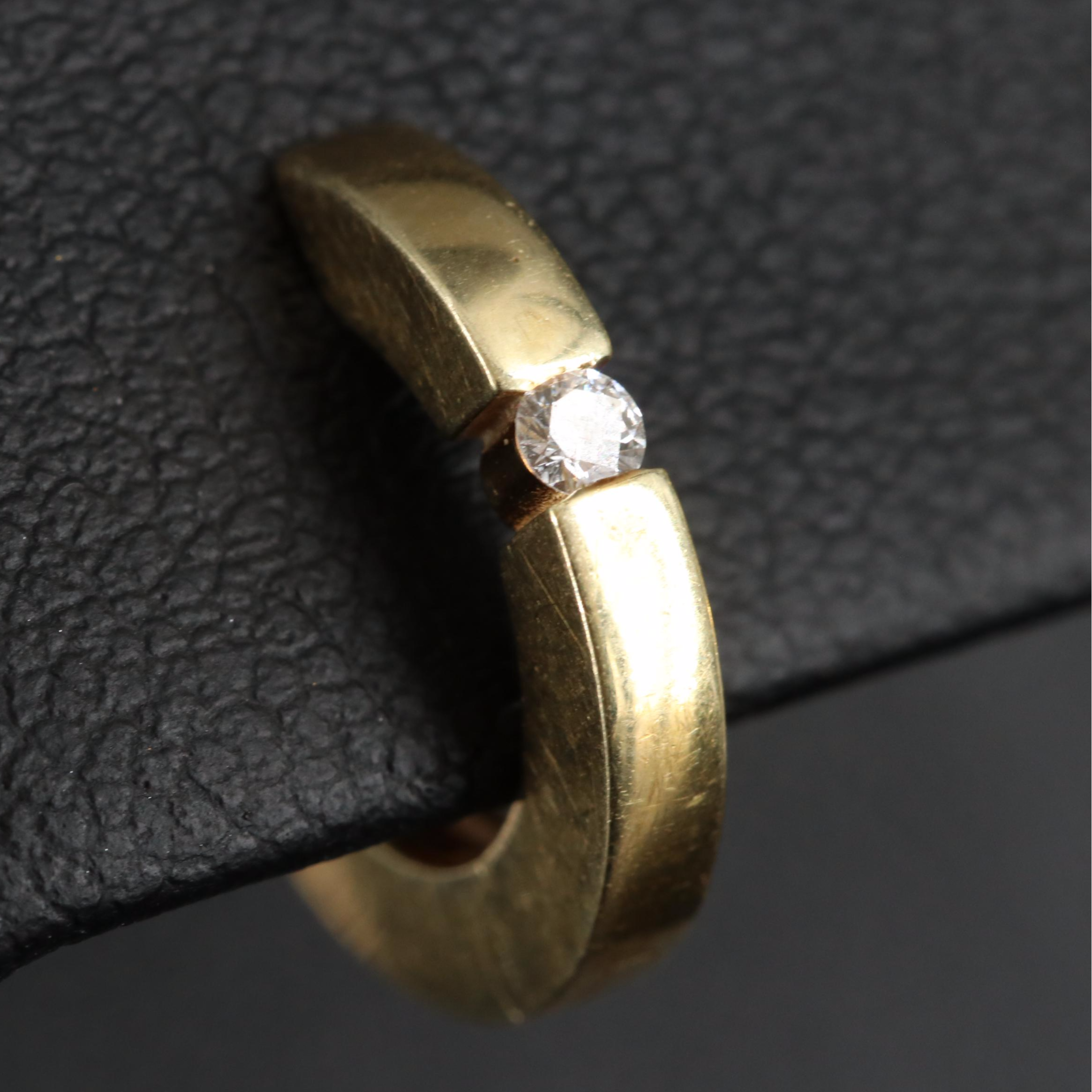 Breuning 14K 0.06 CTW Diamond Huggie Hoop Earrings