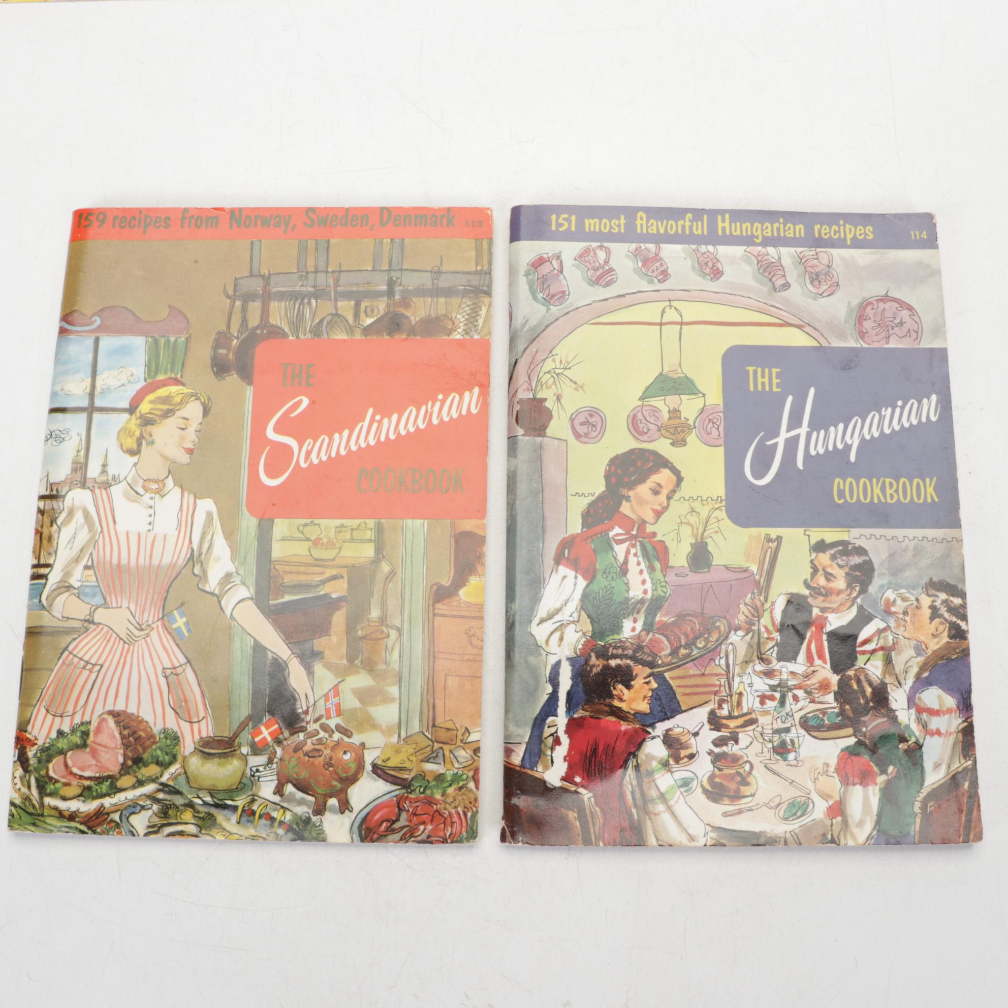"Amy Vanderbilt's Complete Cookbook" with More Cookbooks and Menus