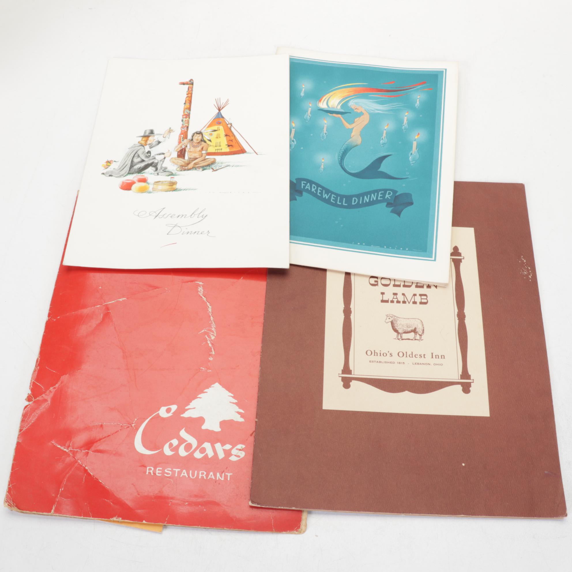 "Amy Vanderbilt's Complete Cookbook" with More Cookbooks and Menus