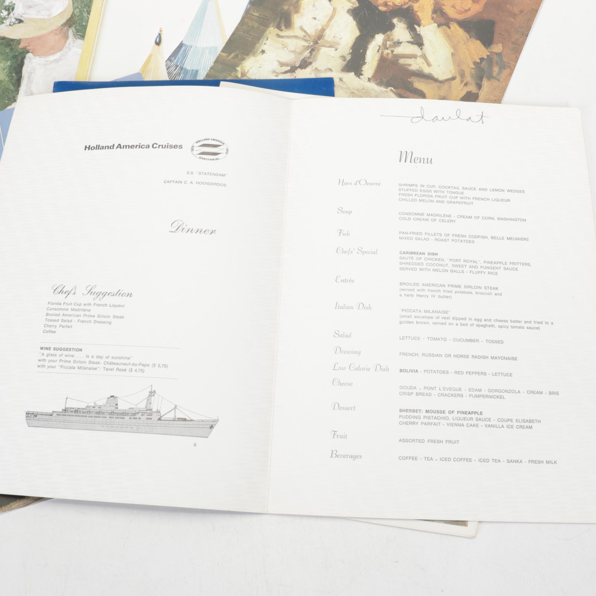 "Amy Vanderbilt's Complete Cookbook" with More Cookbooks and Menus