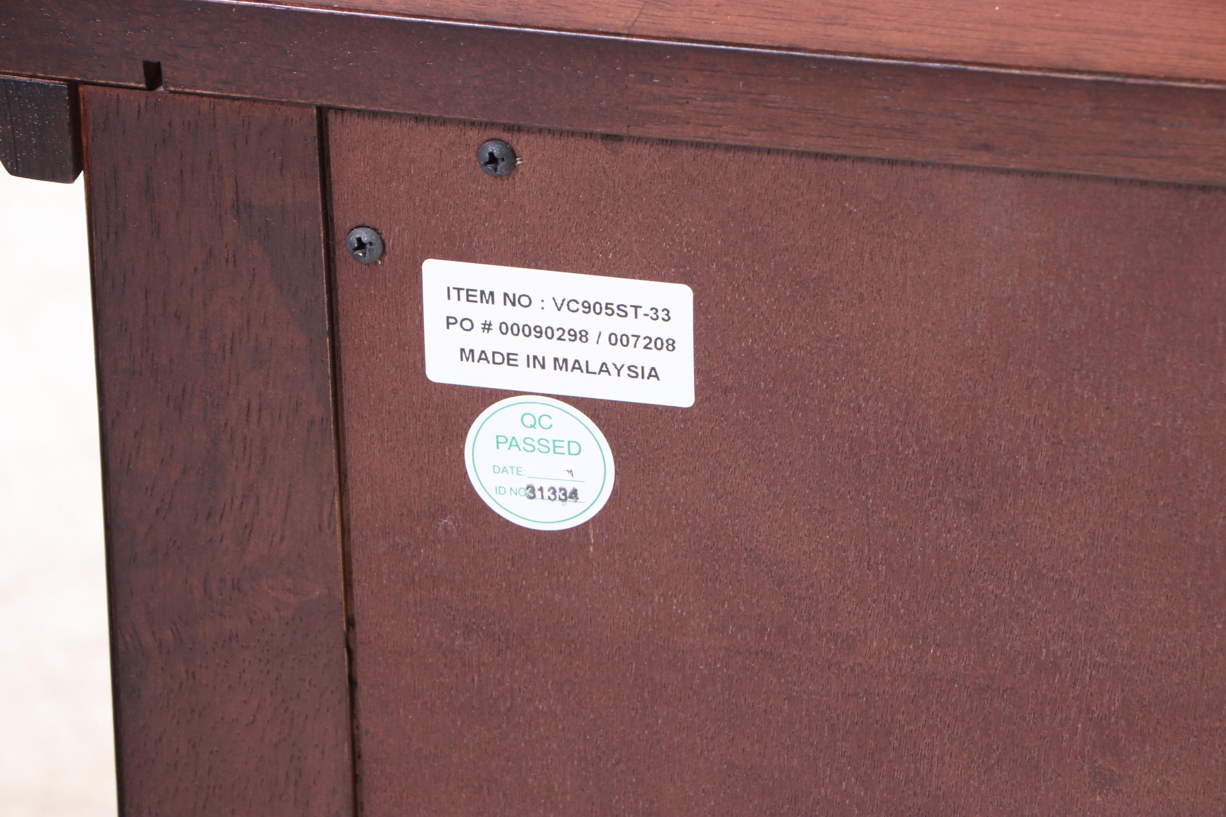 Pair of American Signature Arts & Crafts Style Hardwood Bedside Chests