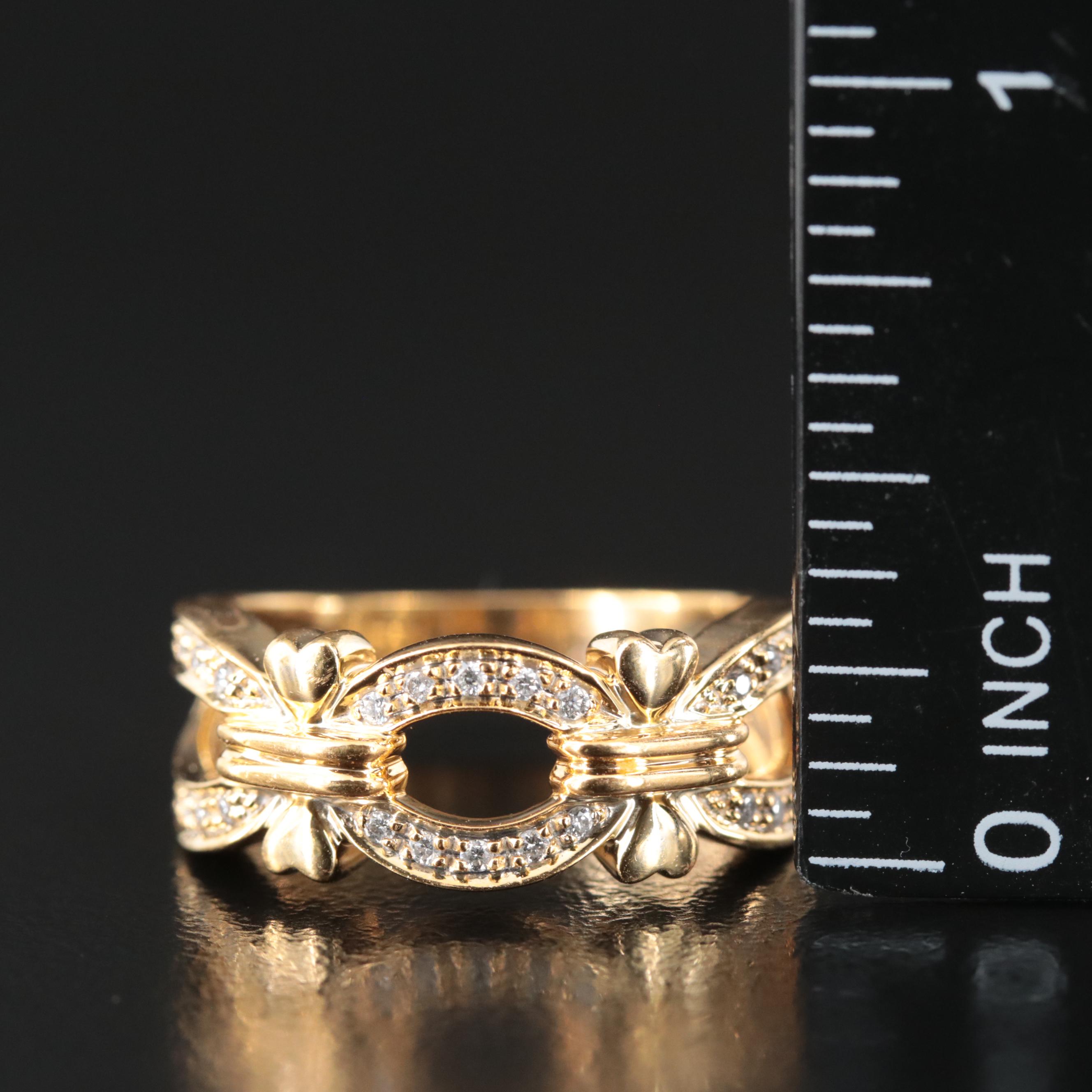 14K 0.15 CTW Diamond Ring