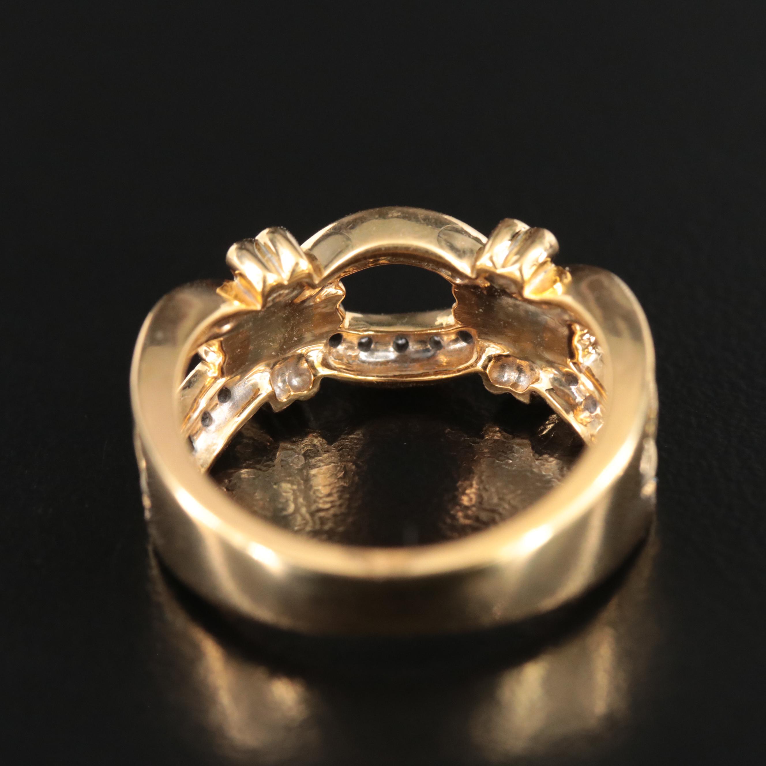 14K 0.15 CTW Diamond Ring