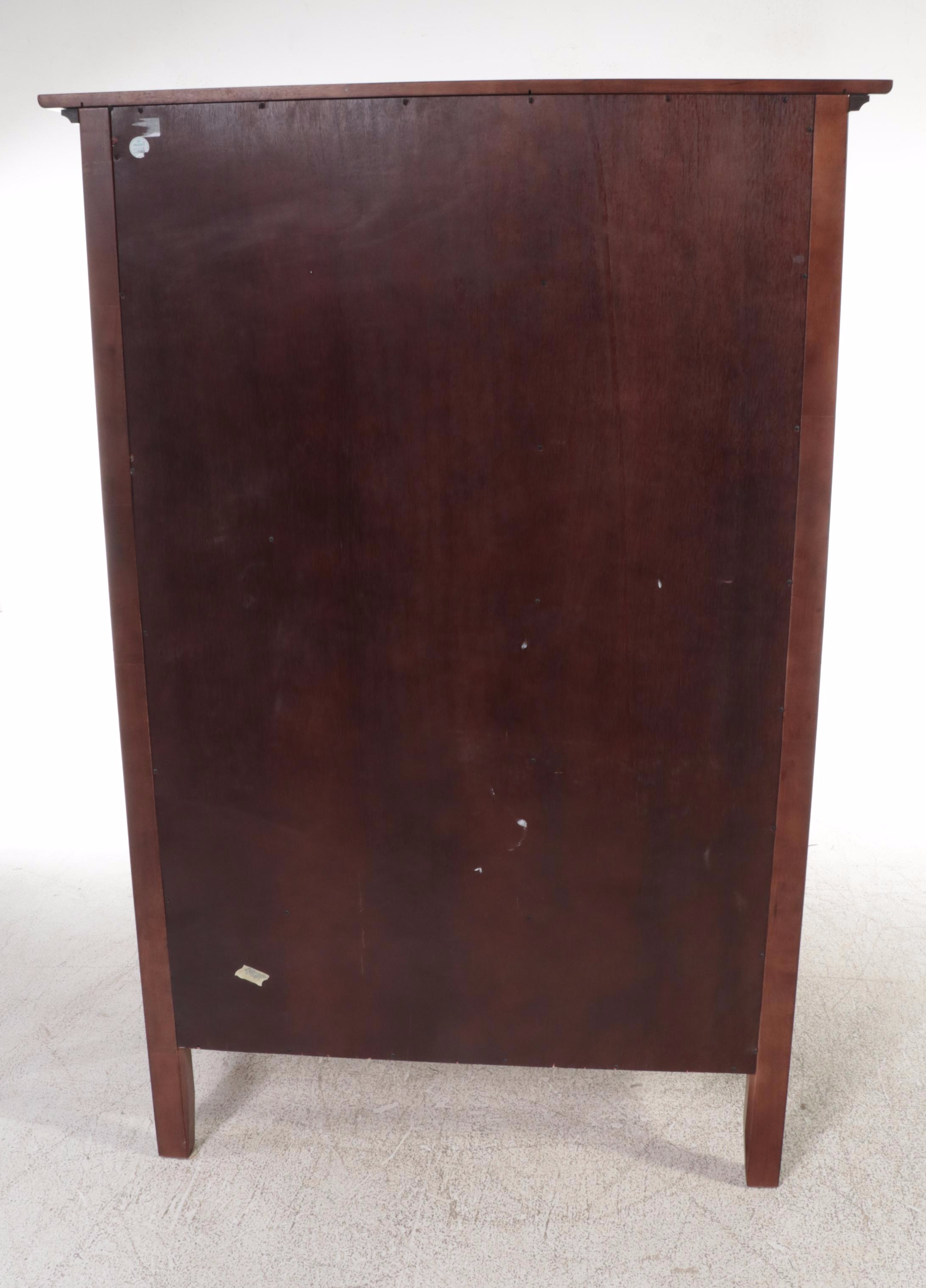 American Signature Arts & Crafts Style Hardwood Chifferobe