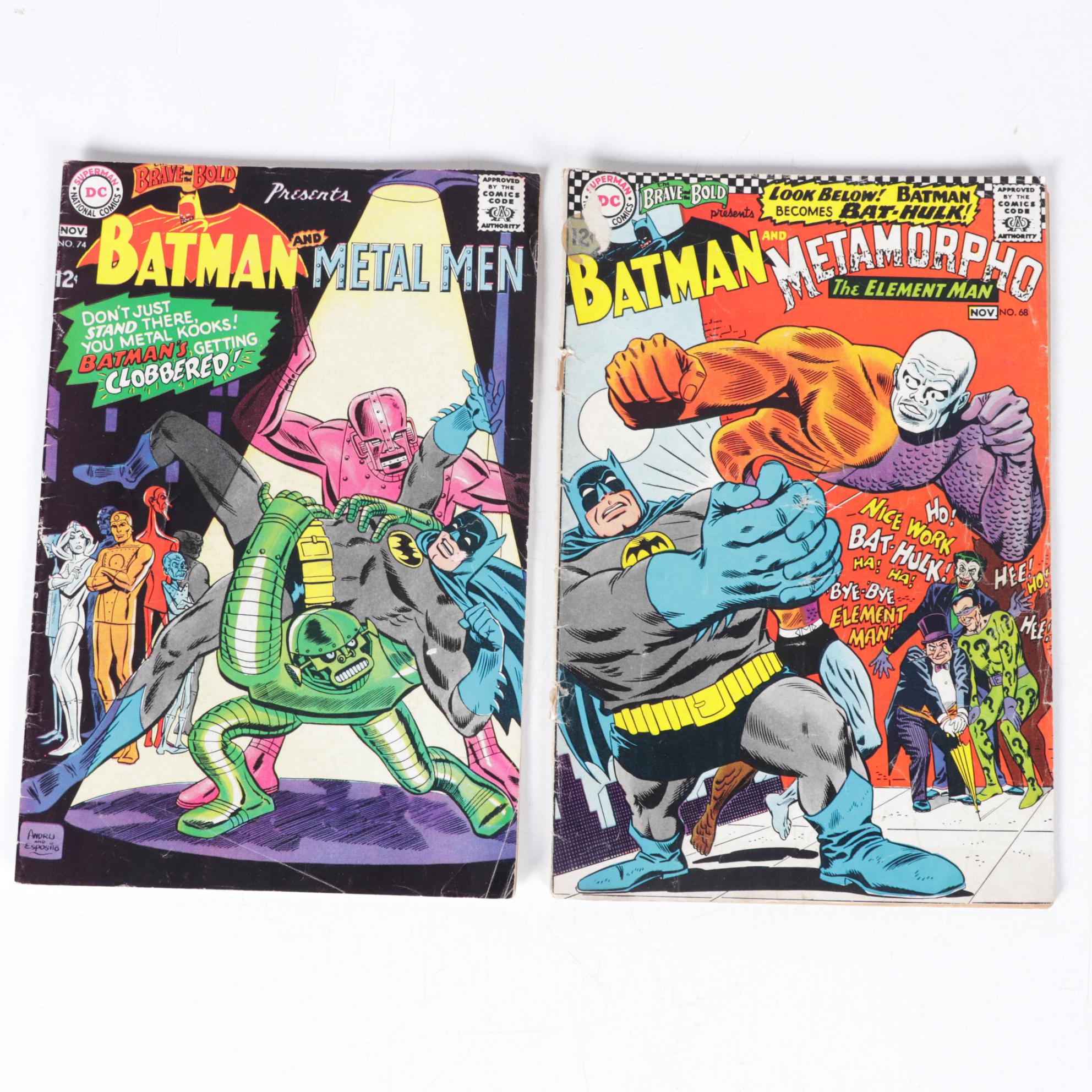 Silver Age DC & Marvel Including DC's "Batman and Metamorpho" #68 Comics