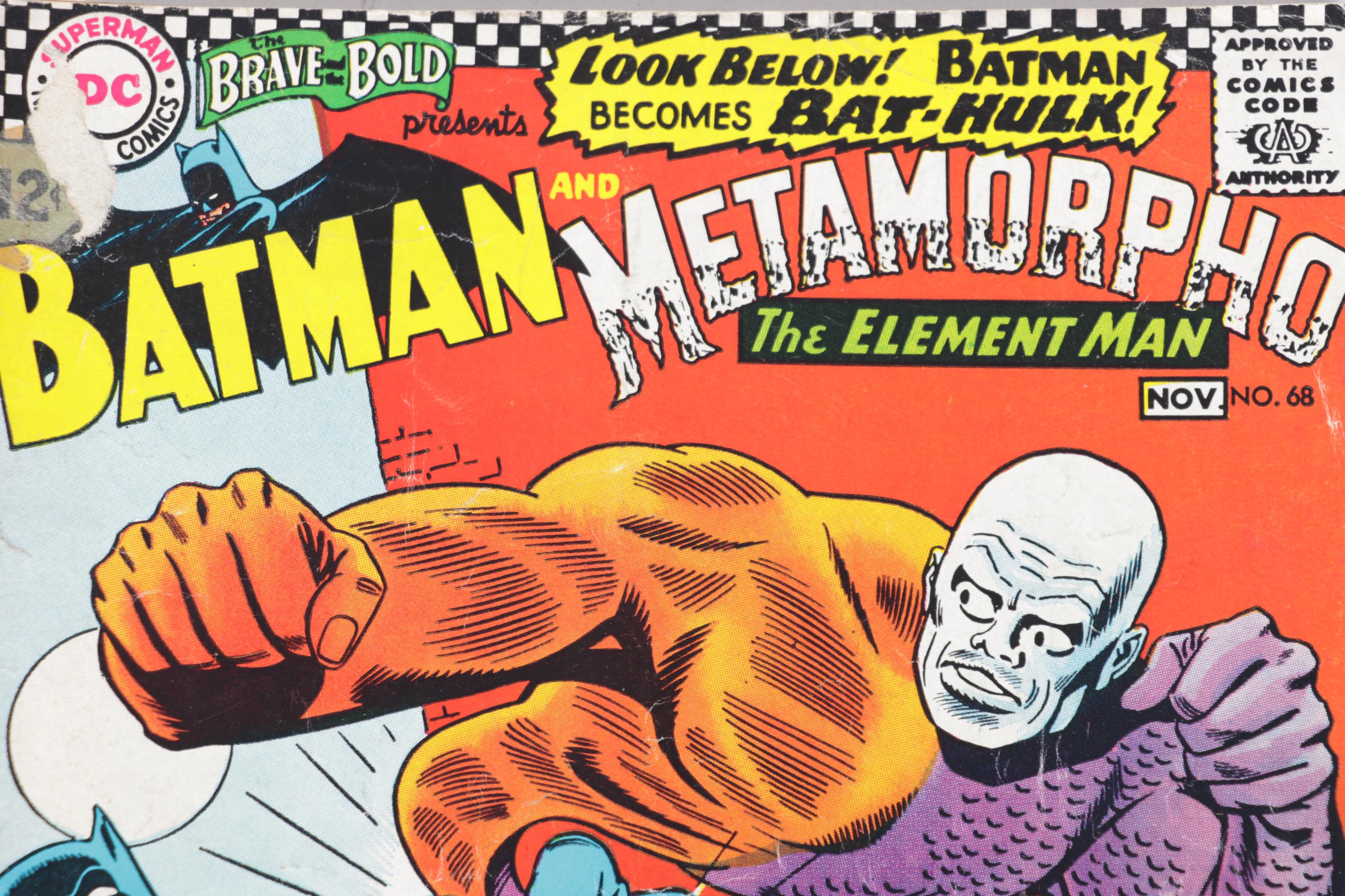Silver Age DC & Marvel Including DC's "Batman and Metamorpho" #68 Comics