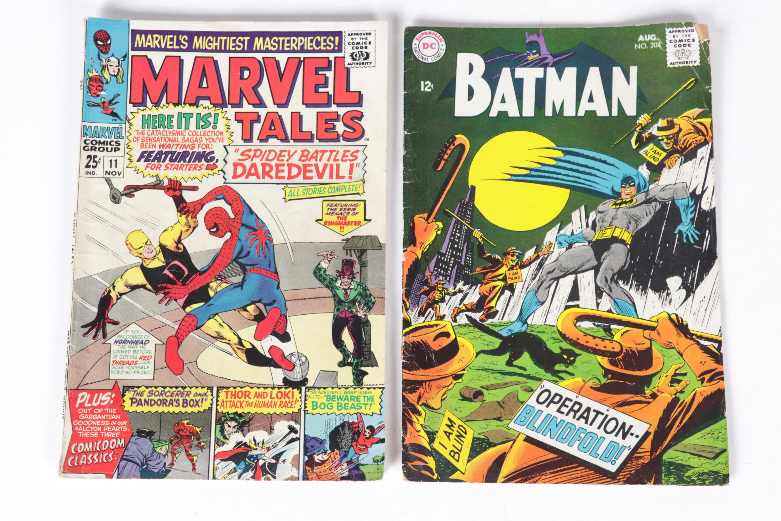 Silver Age DC & Marvel Including DC's "Batman and Metamorpho" #68 Comics