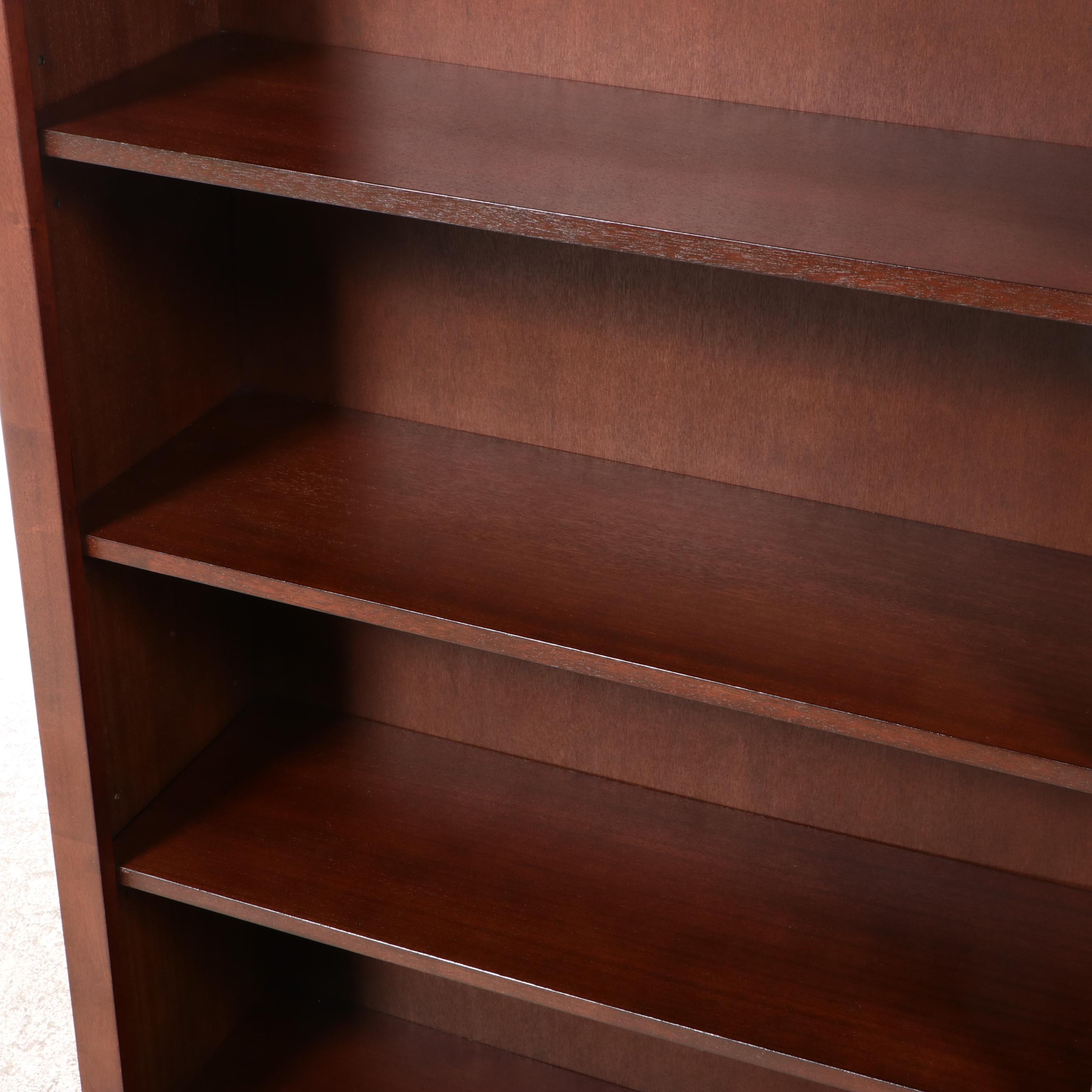 American Signature Arts & Crafts Style Hardwood Bookshelf